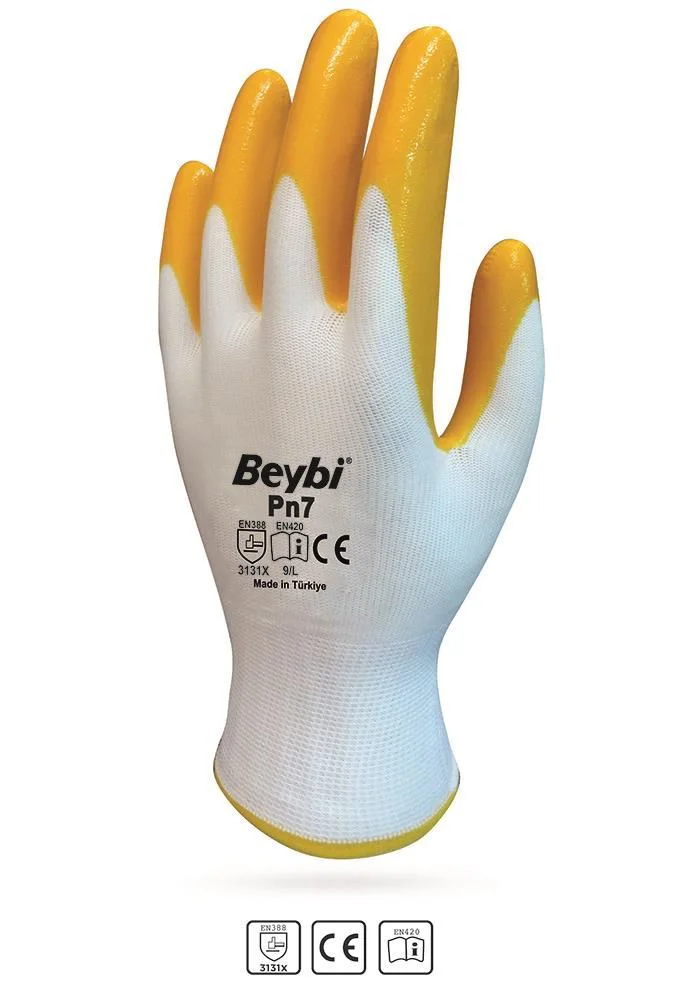 PN7 No:9 Sarı Nitril Eldiven PN7 No:9 Sarı Nitril Eldiven Fiyatı, Yorumları ve Özellikleri