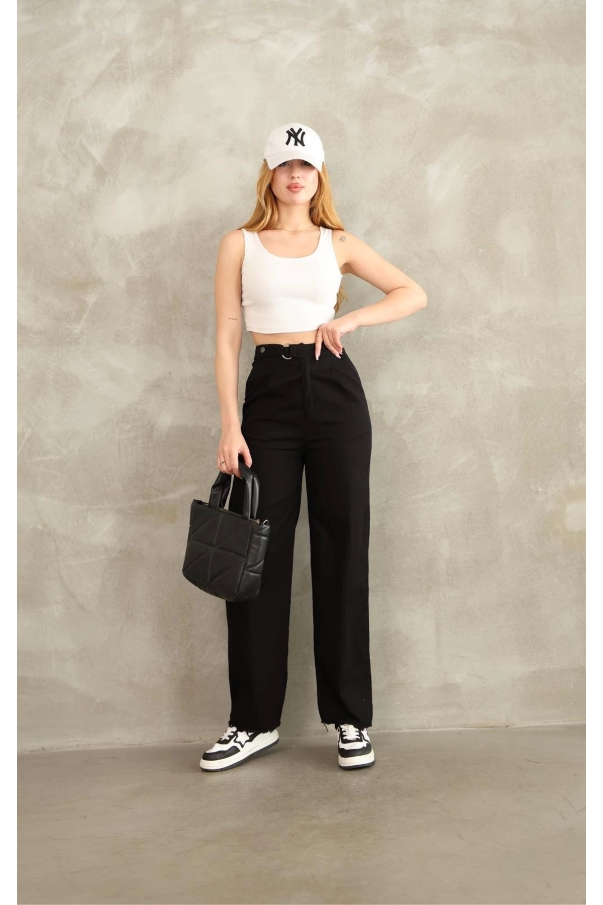 Hepta Collection Pnt Gabardin Kemer Detay Pantolon