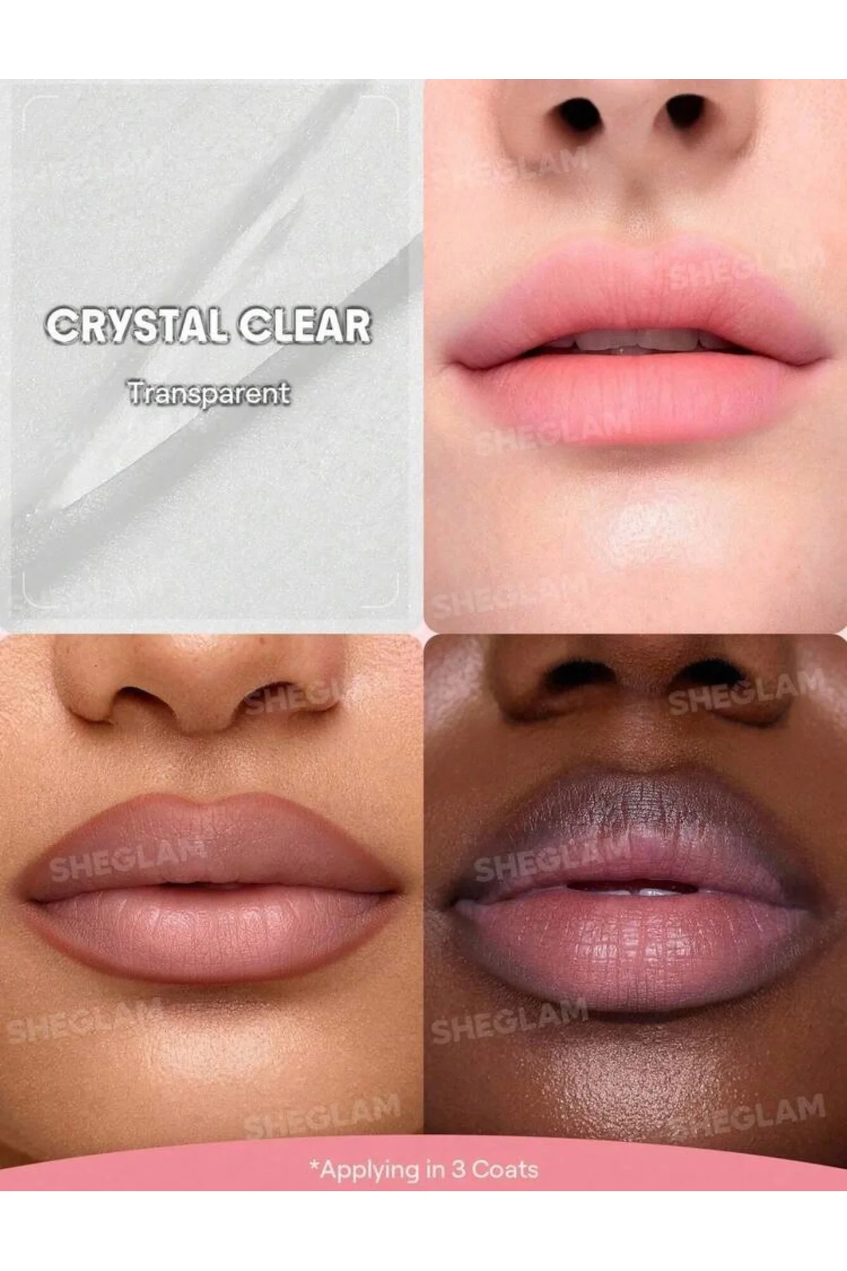 Pocket Lip Blur Pürüzsüzleştirici Etkili Yoğun Nemlendirici Dudak Balmı - Crystal Clear⁠