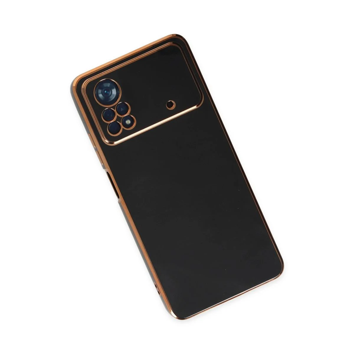 Poco X4 Pro 5G ile Uyumlu Volet Silikon Kılıf - Siyah Poco X4 Pro 5G ile Uyumlu Volet Silikon Kılıf - Siyah