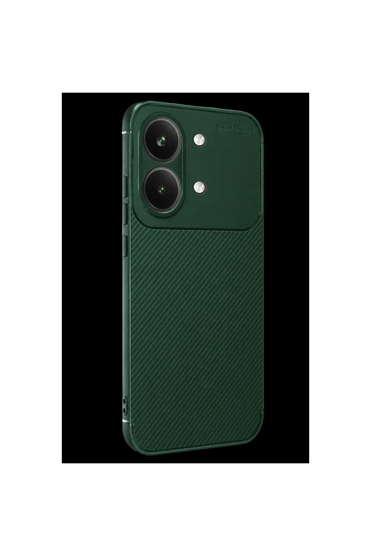 Poco X8 Pro Max Auto Focus Karbon Kapak - Koyu Yeşil