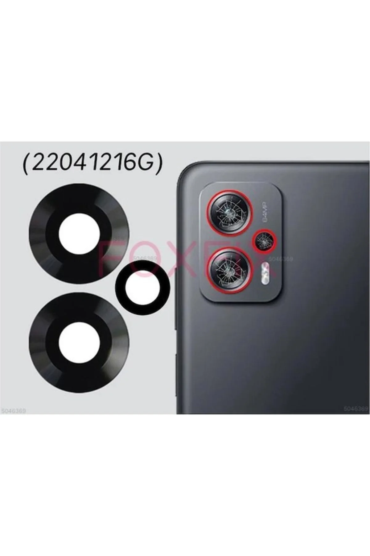 Pocophone X4 Gt Ile Uyumlu Kamera Camı