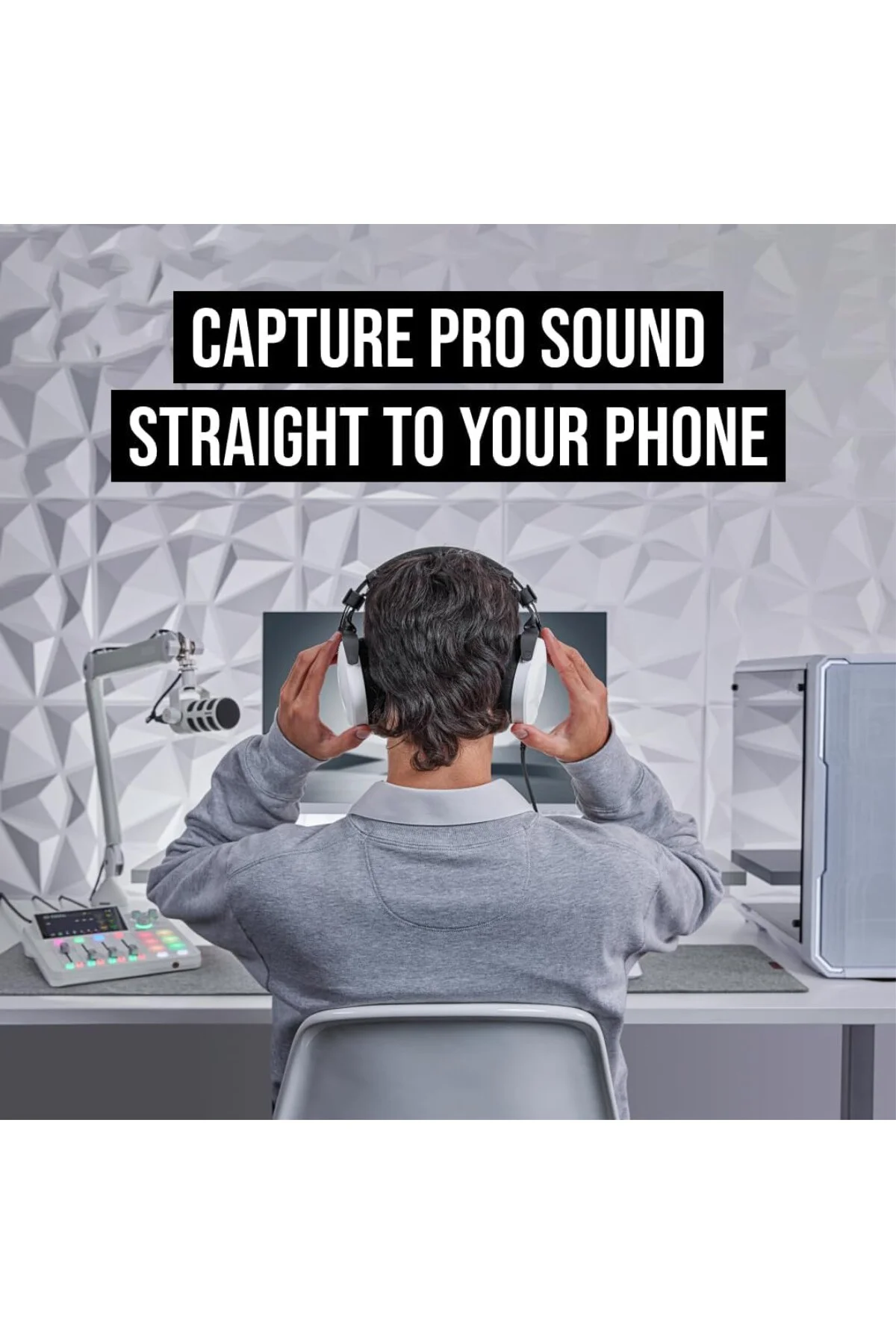 Podcasting, Akış ve İçerik Oluşturma için XLR ve USB Bağlantılı P Podcasting, Akış ve İçerik Oluşturma için XLR ve USB Bağlantılı P