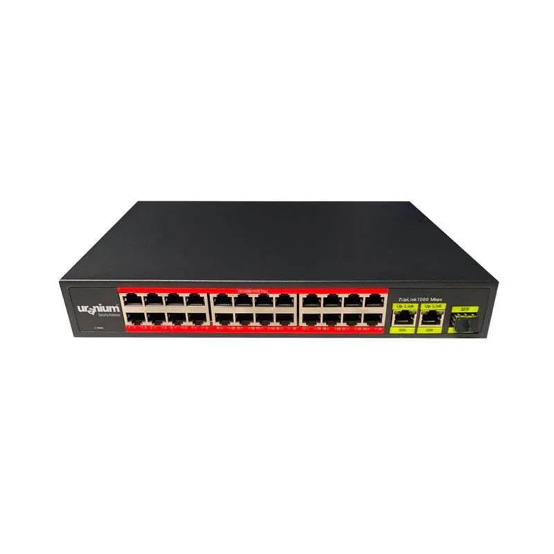 POE-2421SFP-300W 24X10/100+2X GIGABIT UPLINK +1XSFP 250 METRE POE RACKMOUNT SWITCH (REALTEK CHIPSET) POE-2421SFP-300W 24X10/100+2X GIGABIT UPLINK +1XSFP 250 METRE POE RACKMOUNT SWITCH (REALTEK CHIPSET)