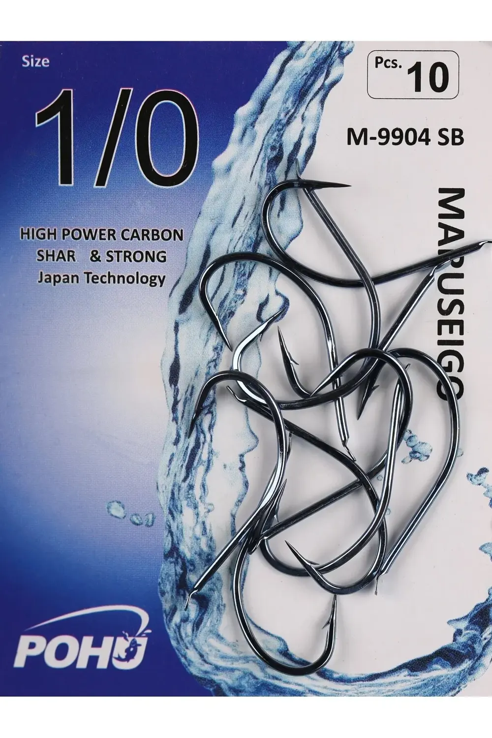 Pohu M-9904 Sb 1/0 10'lu Paket Olta Iğnesi