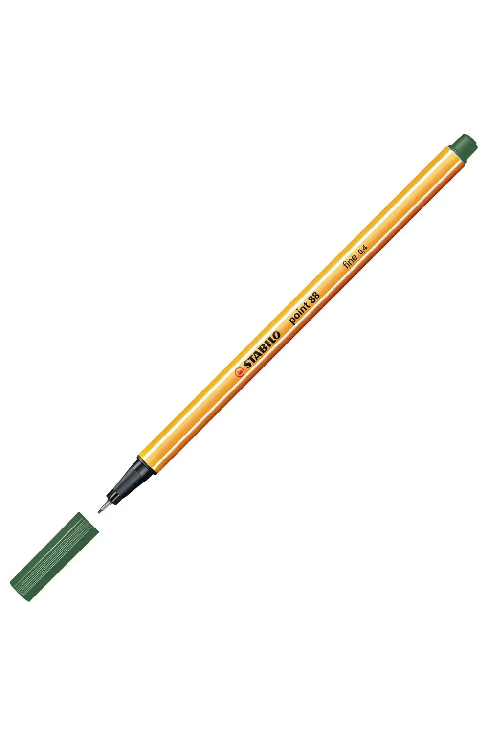 Point 88 Fineliner 0.4mm Keçe Uçlu Kalem 88/63 Zeytin Yeşili