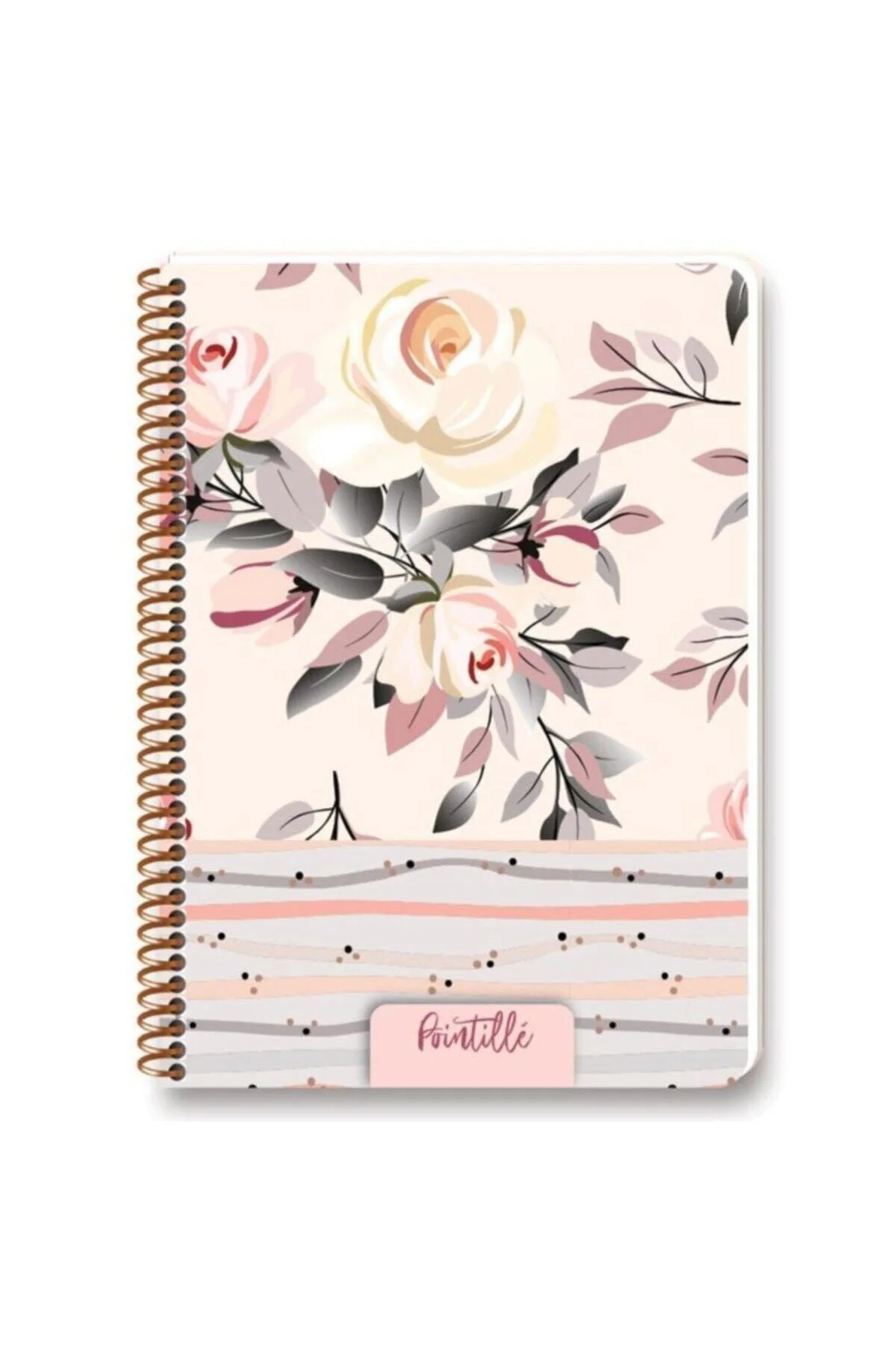 Pointille Rose Noktalı Defter