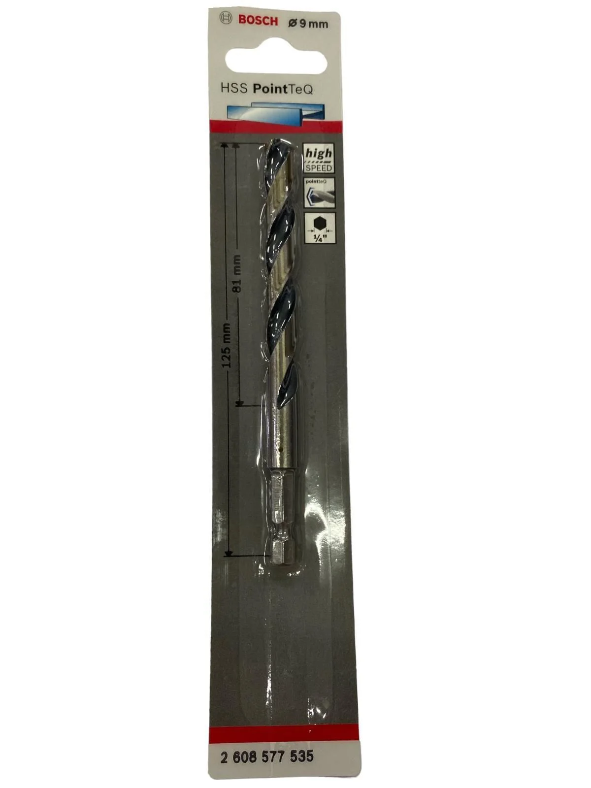 Pointteq Altıgen Şaftlı Hss Matkap Ucu 9 mm