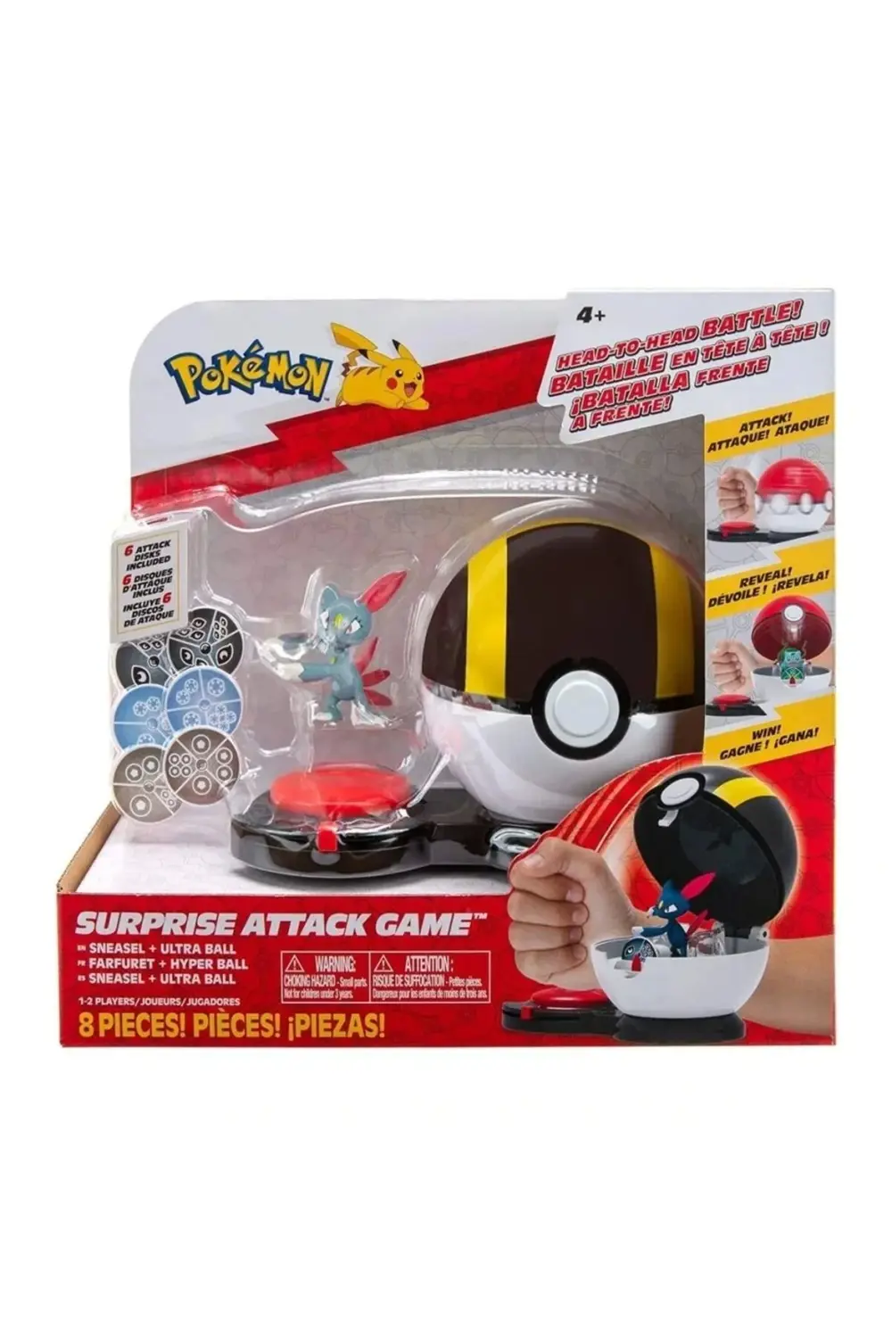 POK PKW2724 Pokemon Sürpriz Atak Tekli Oyun Seti