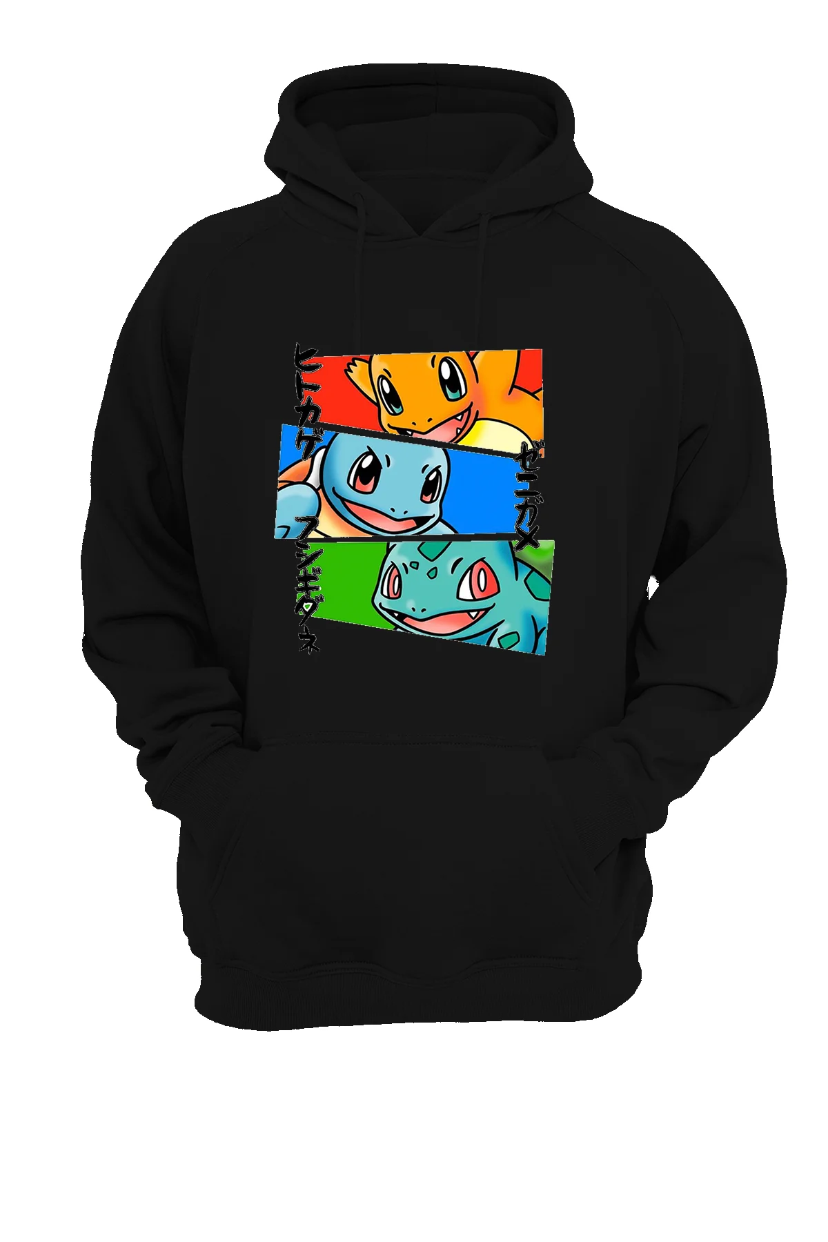 Pokemon Baskılı, 3 iplik. Şardonlu, İçi Polar, Kalın, (600 gr.) Sweatshirt