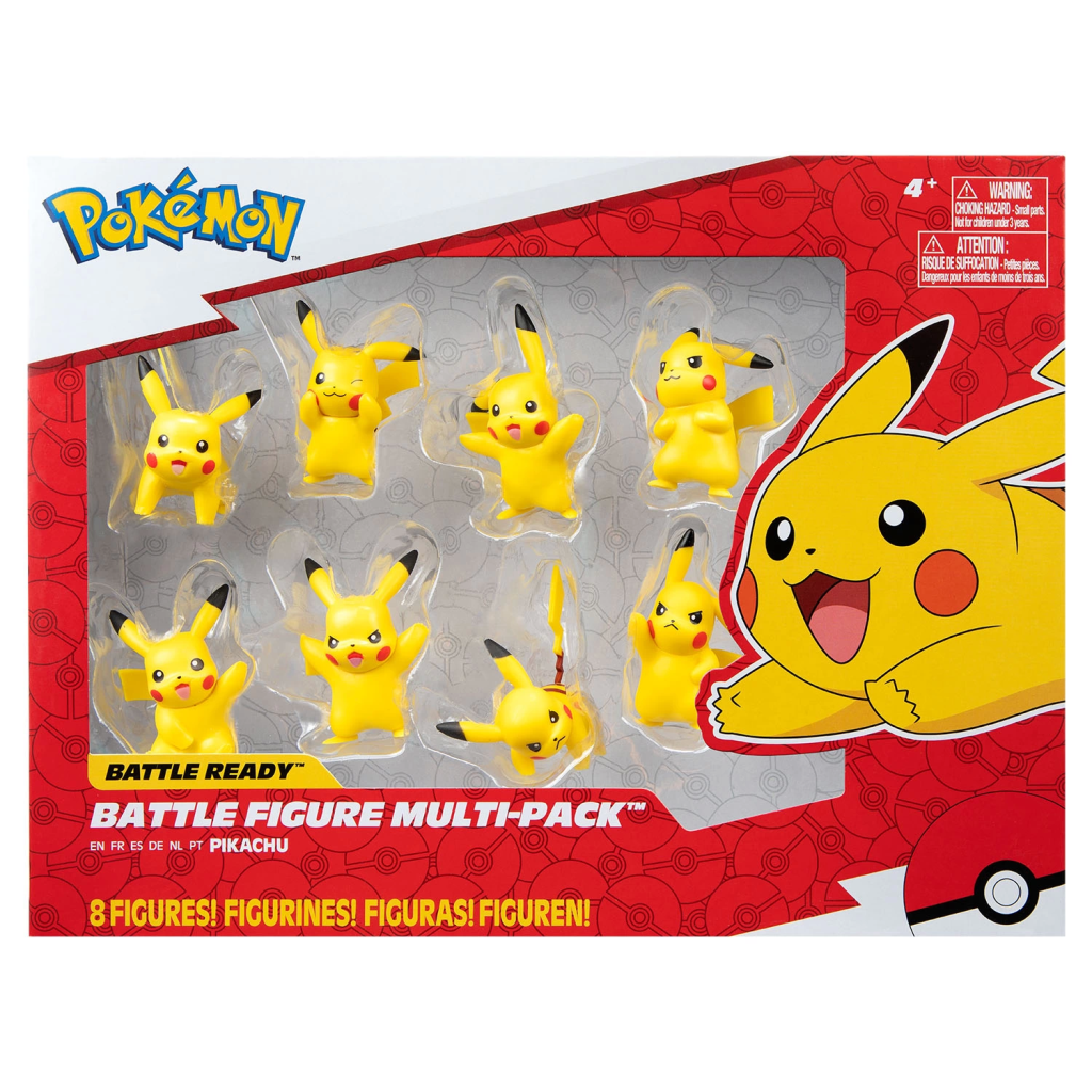 Pokemon Battle 8'li Figür Seti Pikachu Pokemon Battle 8'li Figür Seti Pikachu
