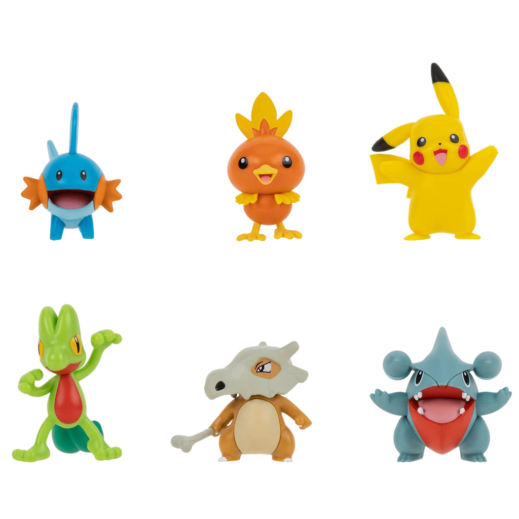 Pokemon Battle 6'lı Figür Seti Pokemon Battle 6'lı Figür Seti