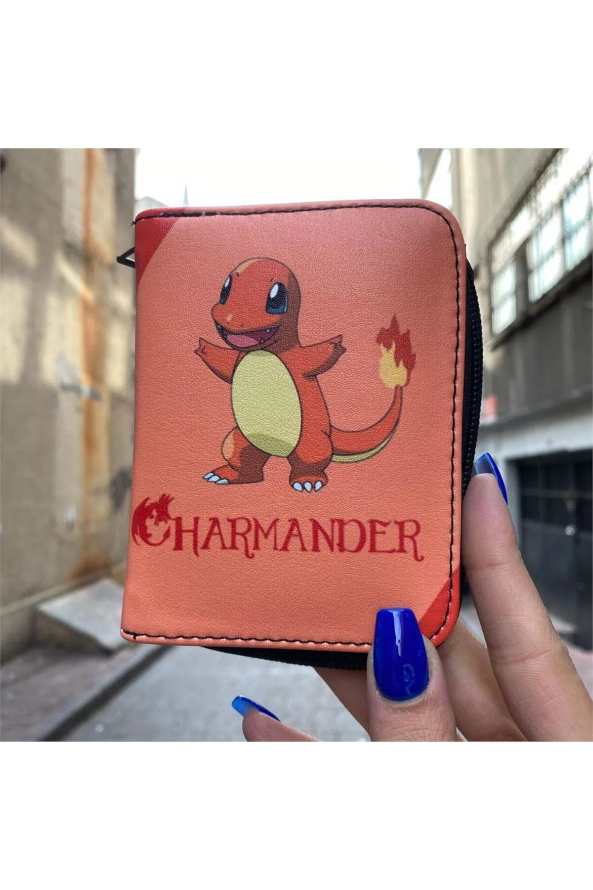 Pokemon Charmander Kısa Cüzdan