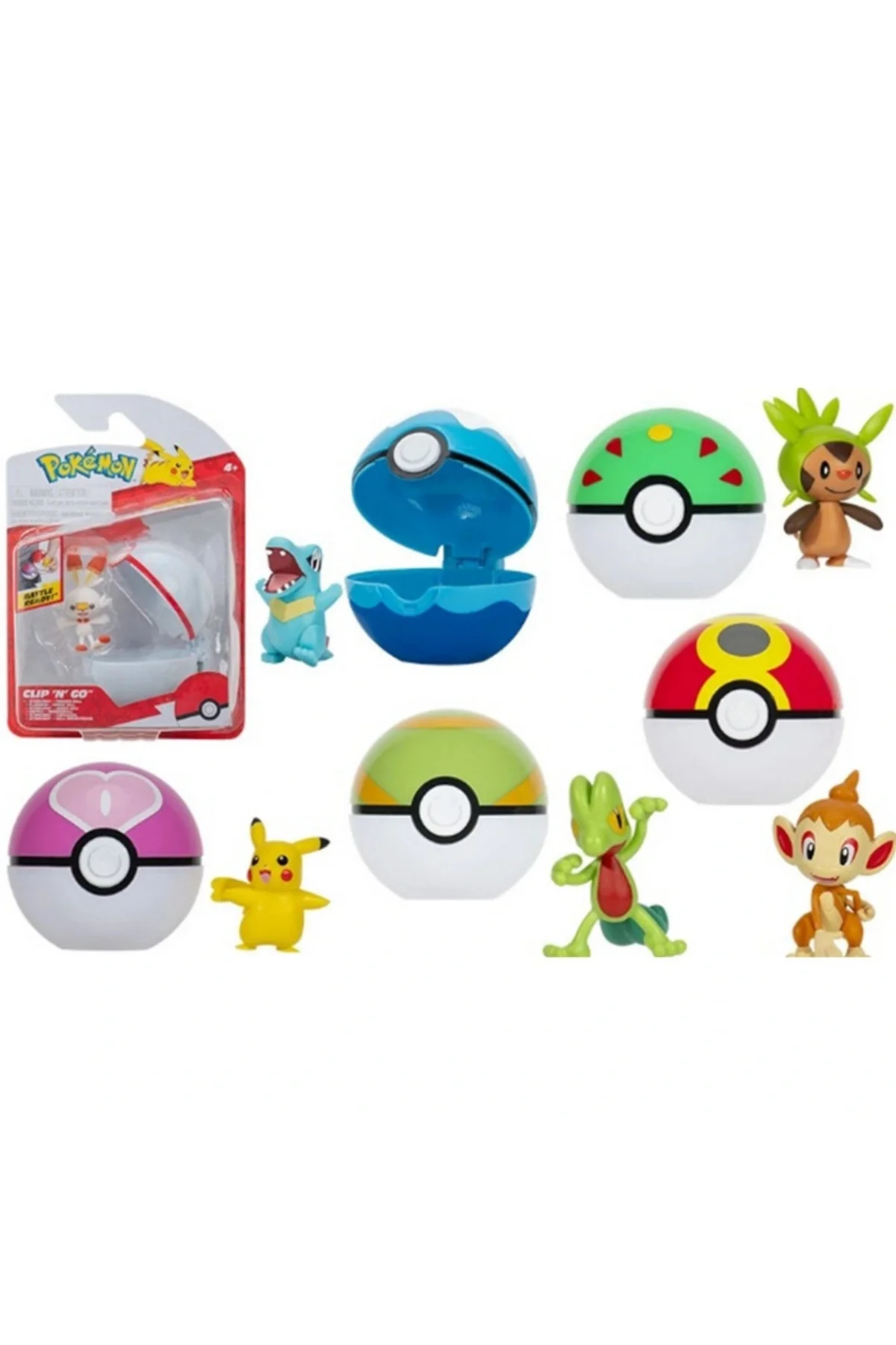 Pokemon Clip 'N' Go Asorti