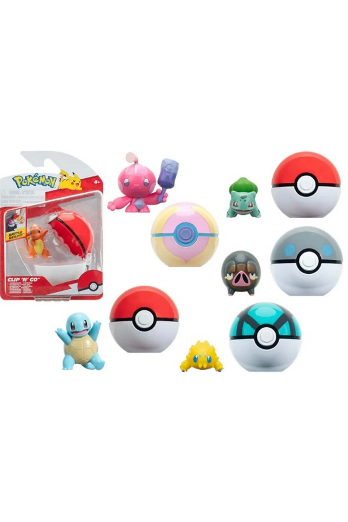 Pokemon Clip 'N' Go Asorti