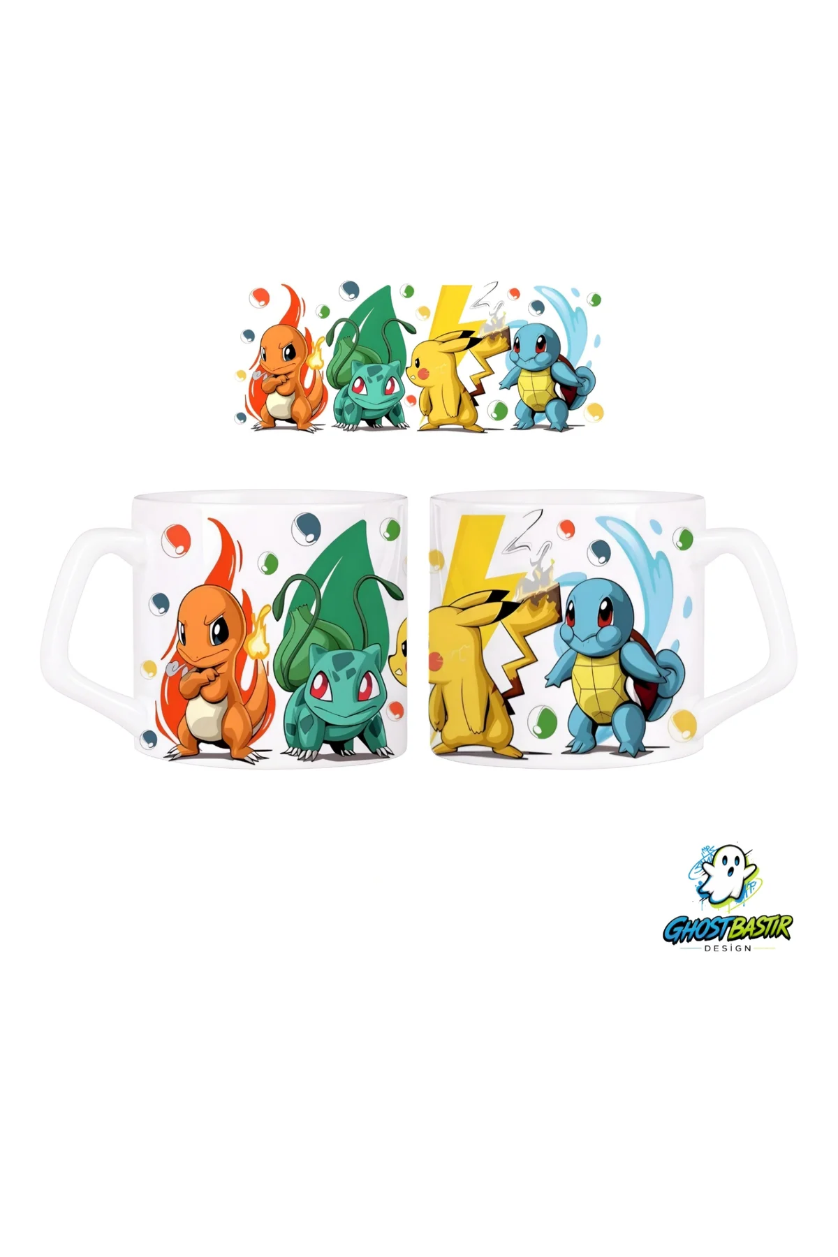 Pokemon Kupa Bardak | Tek Adet 0893