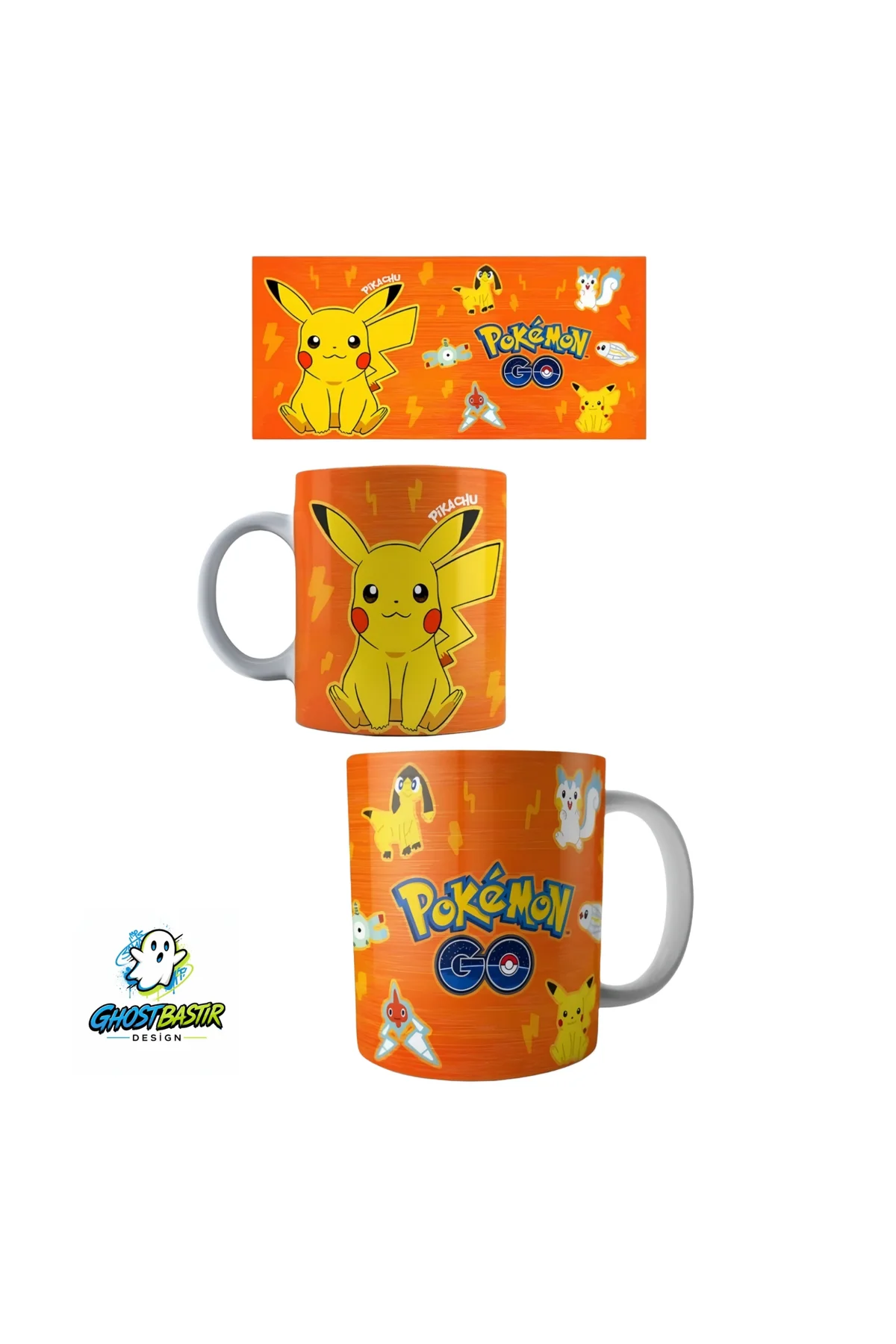 Pokemon Pikachu Kupa Bardak | Tek Adet K0368