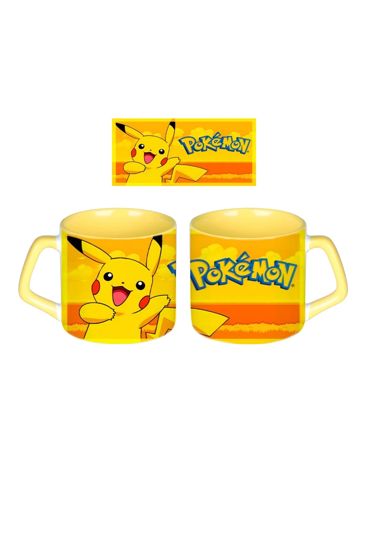 Pokemon Pikachu Kupa Bardak | Tek Adet 0374