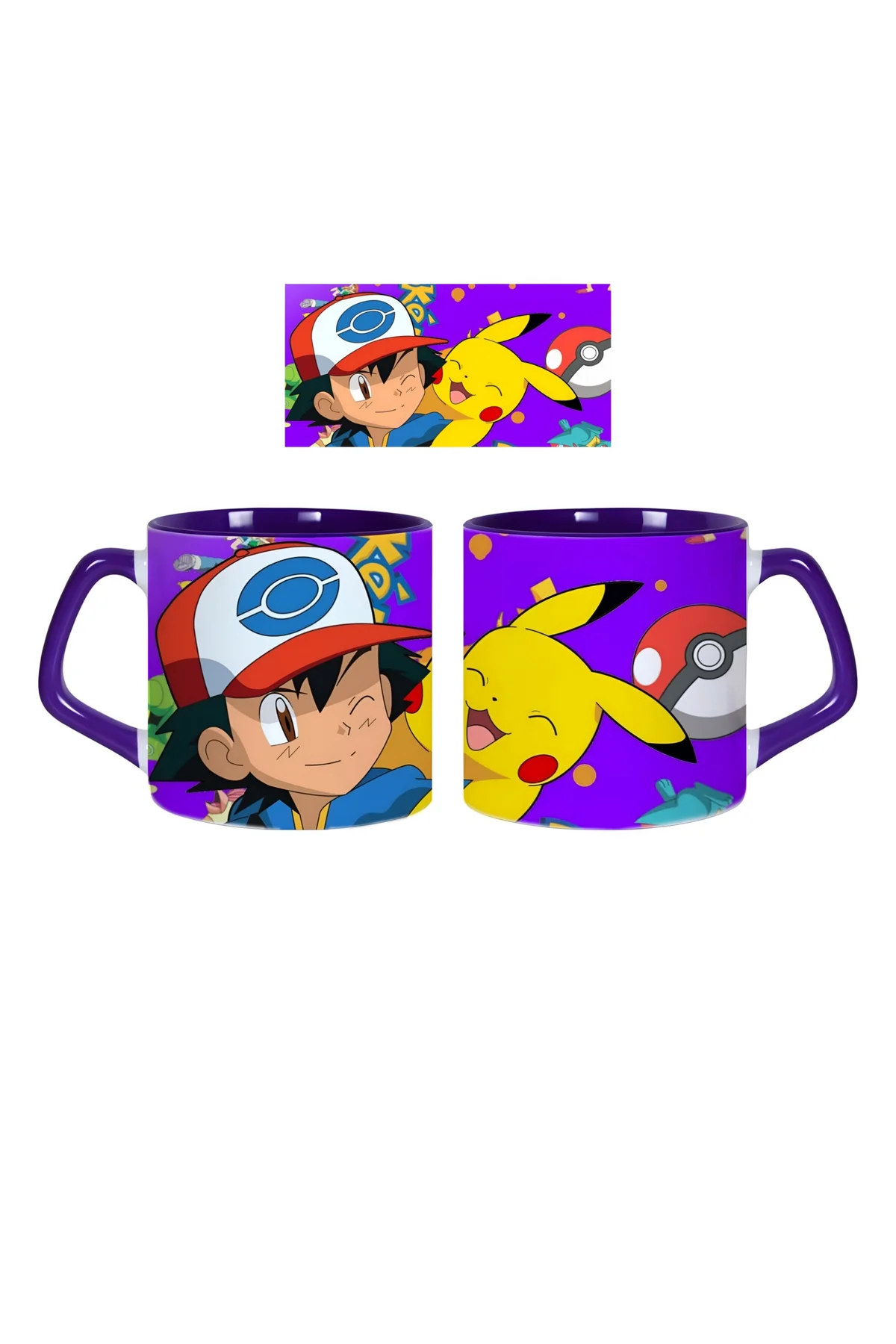 Pokemon Pikachu Kupa Bardak | Tek Adet 0375