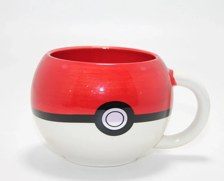 Pokemon Pokeball Tasarımlı 3d Porselen Kupa Bardak Diğer