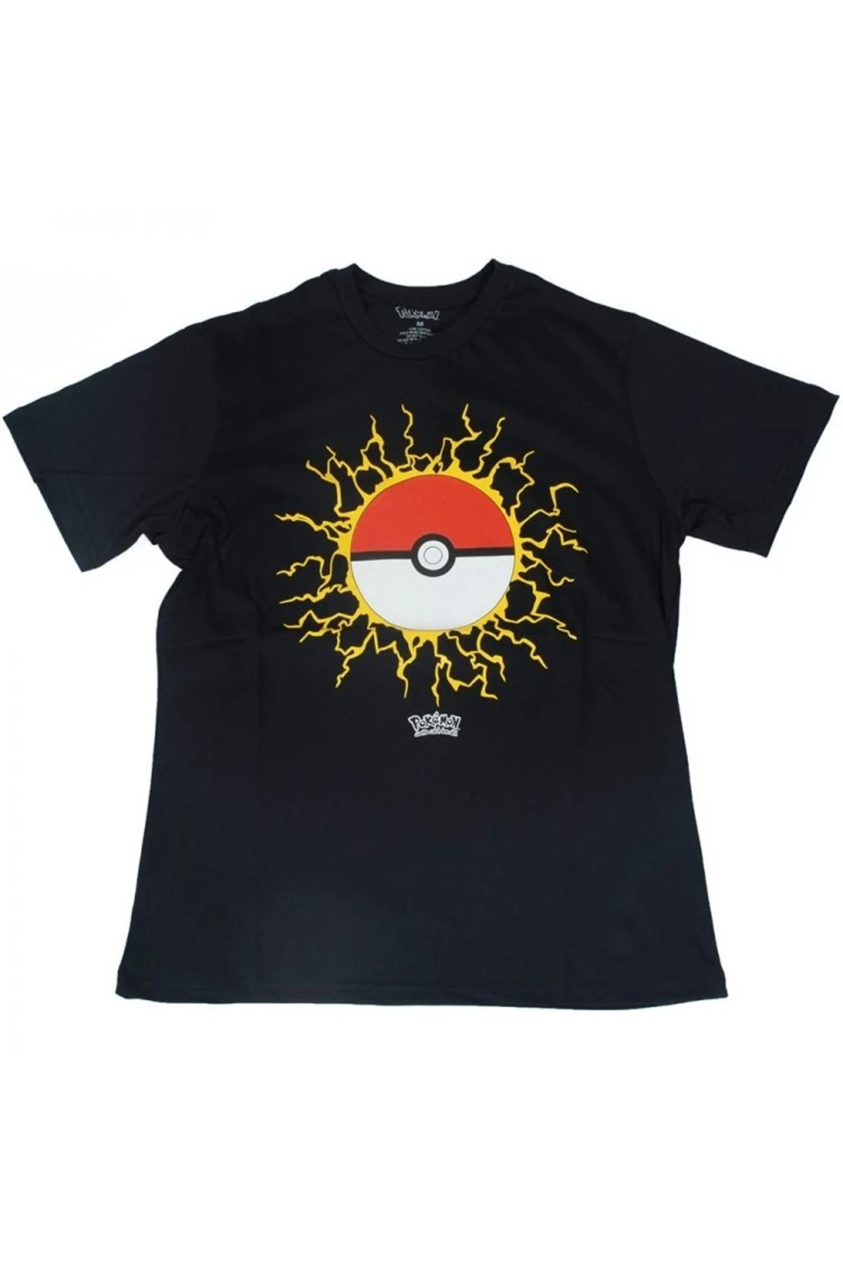 Pokemon Pokeball Tişört Siyah