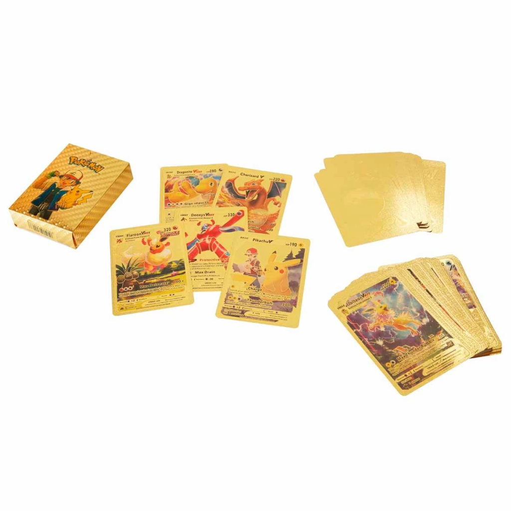 Pokemon Starter Kartları Gold 55'li Paket Pokemon Starter Kartları Gold 55'li Paket