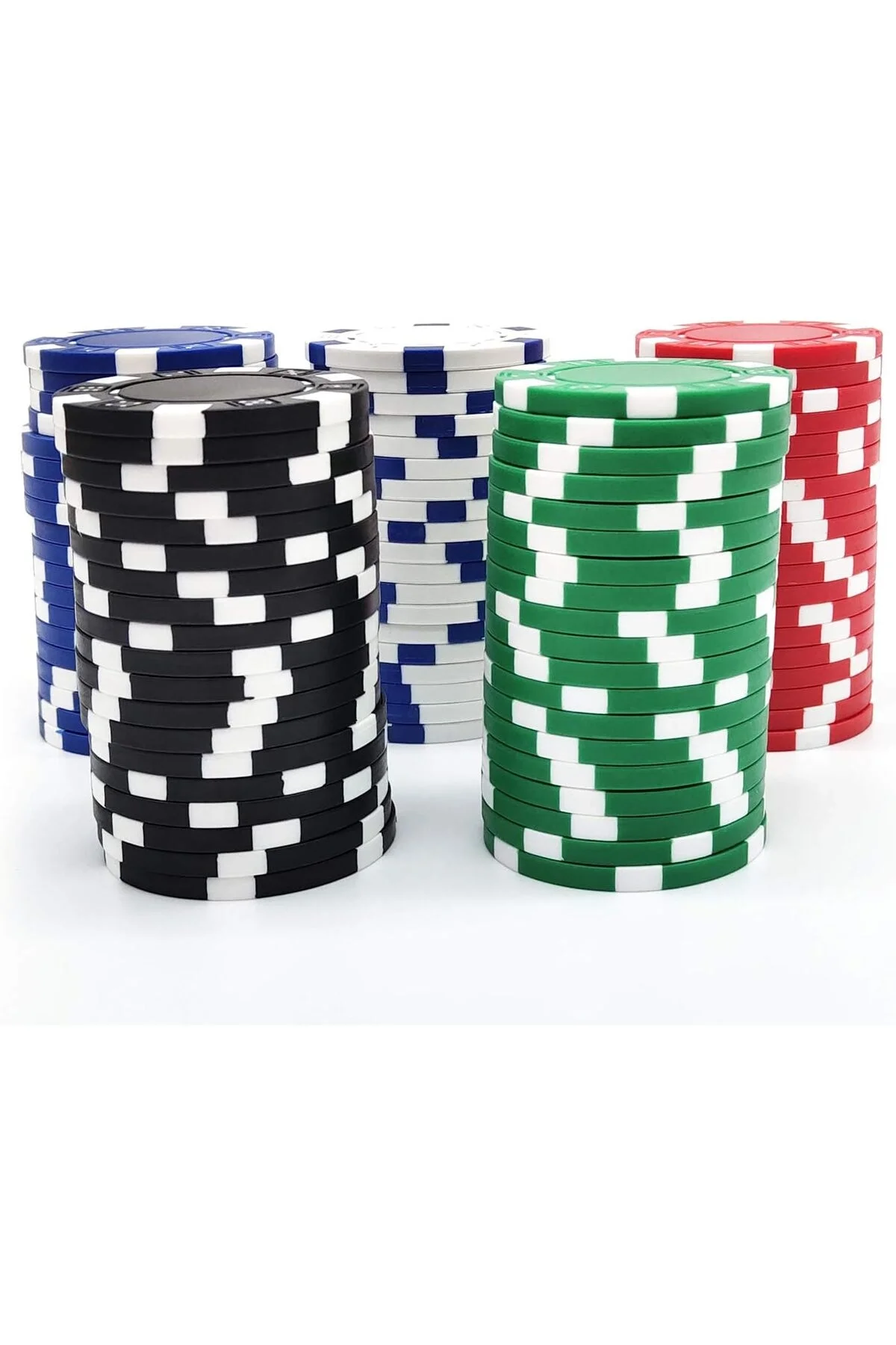 Poker çipi seti 100 adet oyun çipi Diğer Oyun Takımları için uygun - Hobi &amp; Eğlence