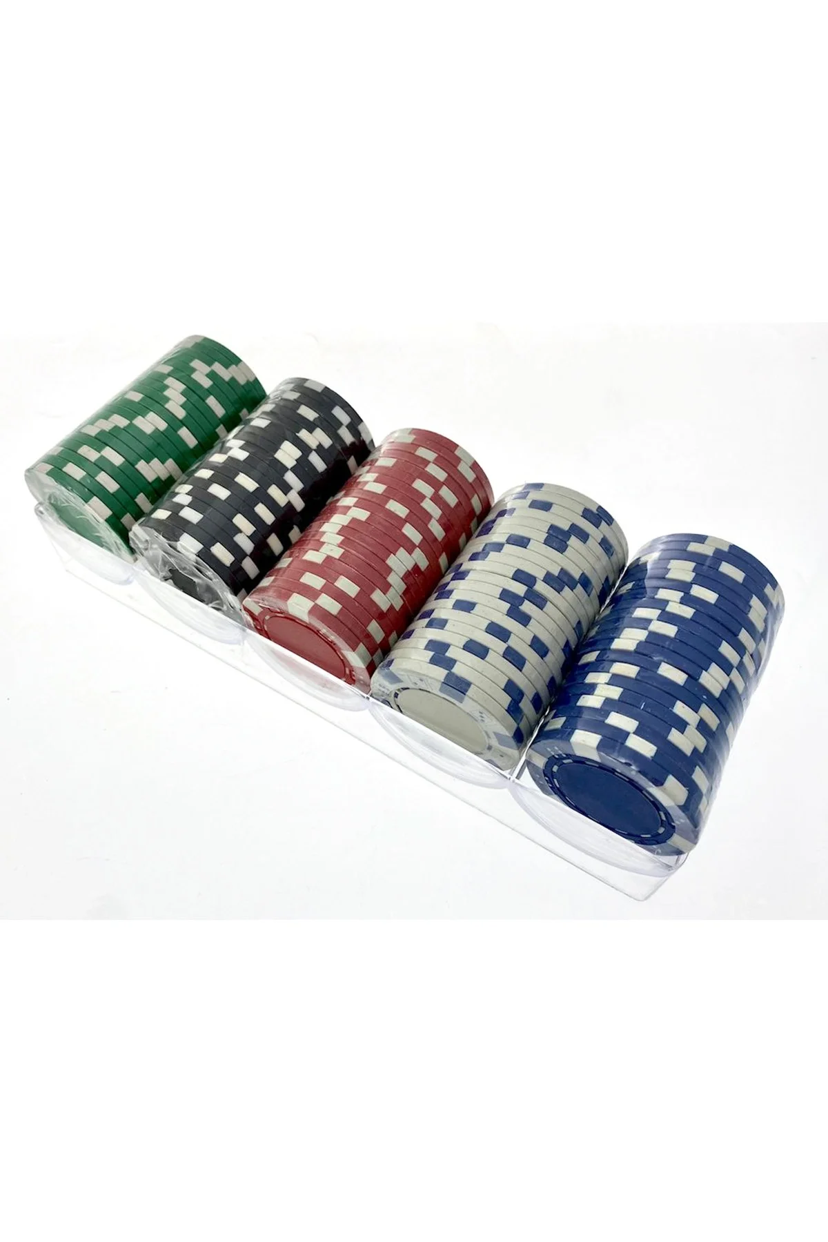 Poker çipi seti 100 adet oyun çipi Diğer Oyun Takımları için uygun - Hobi &amp; Eğlence
