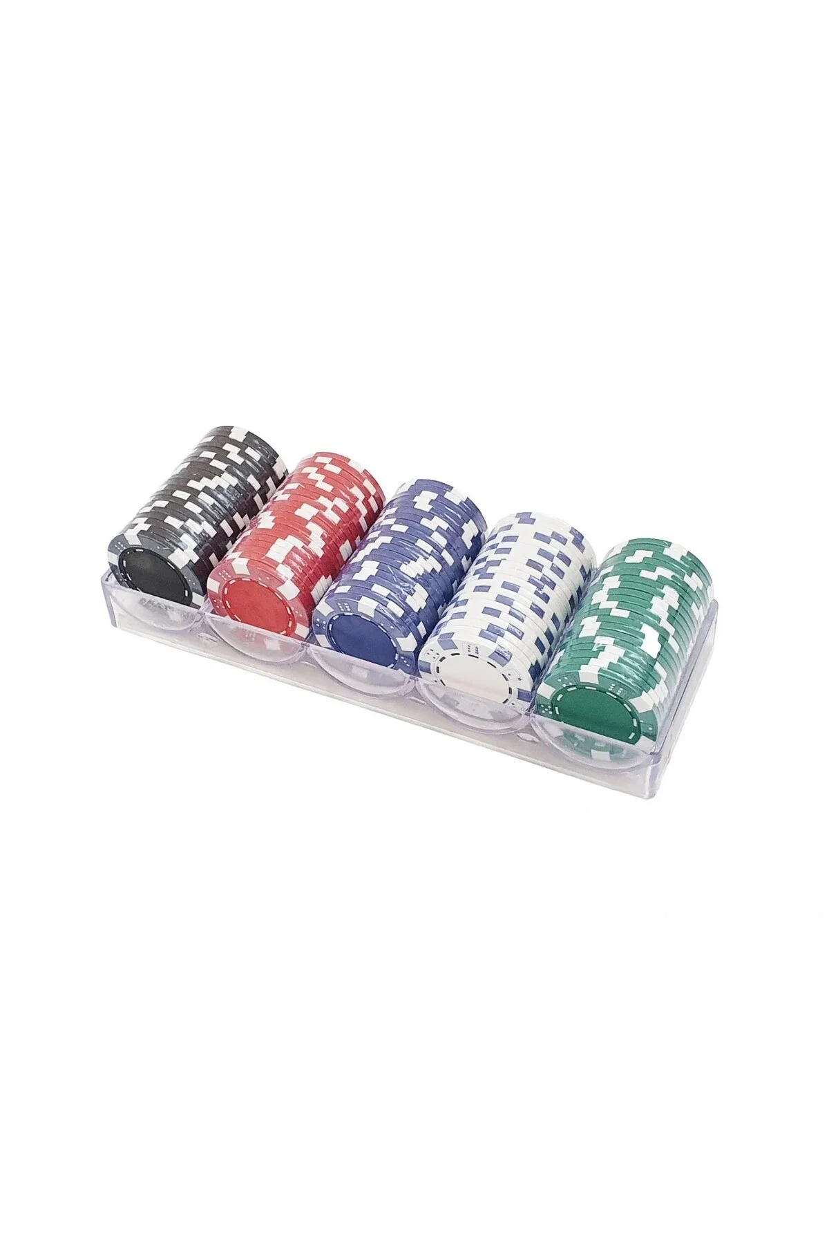 Poker çipi seti 100 adet oyun çipi Diğer Oyun Takımları için uygun - Hobi &amp; Eğlence