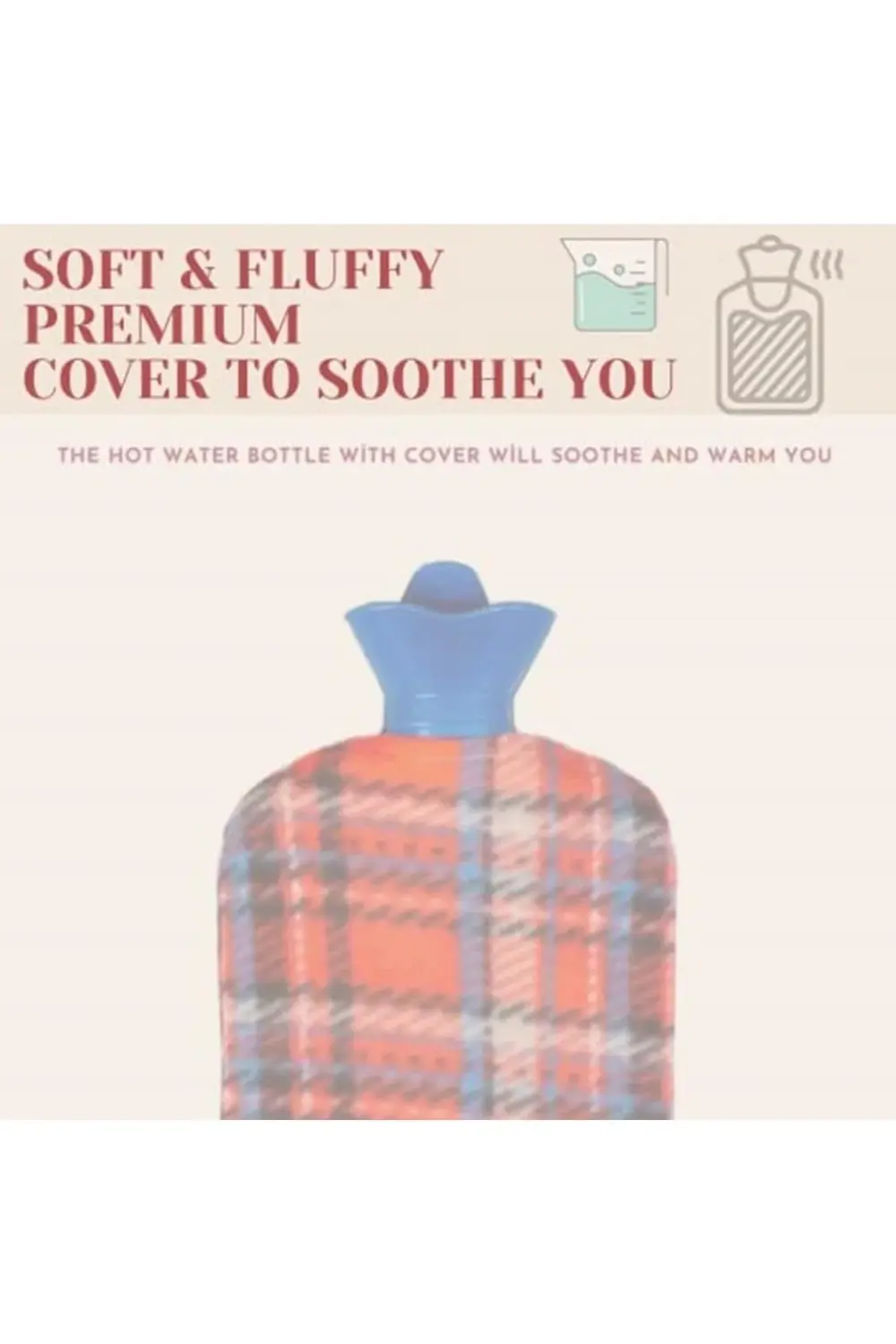 Polar Kılıflı Sıcak Su Torbası 1lt