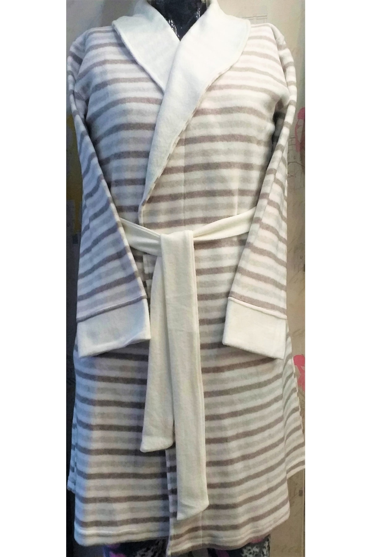 Dowry Polar Sabahlik Vizon Çizgili