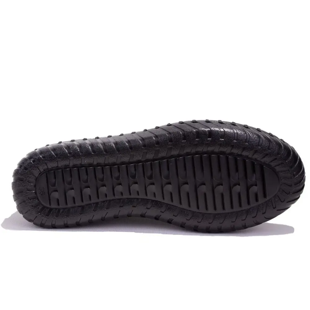 Polaris 103083 Siyah 5 Nokta Ortopedik Günlük Kadın Deri Ayakkabı