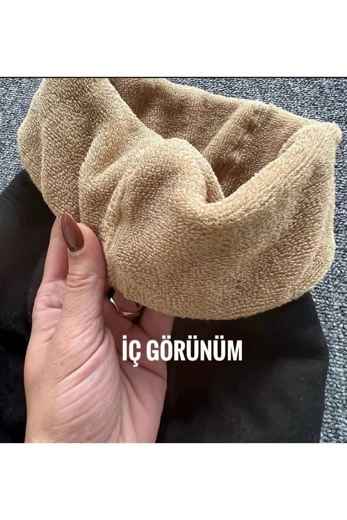 Polarlı Sihirli Ten Görünümlü Tayt Termal Külotlu Çorap