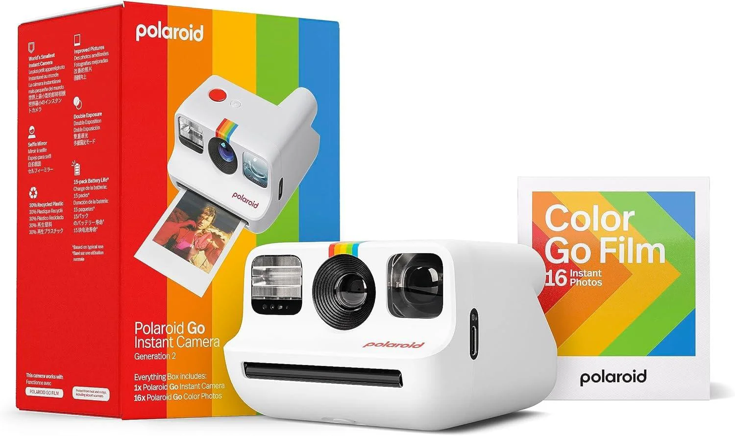 POLAROID GO GEN 2 EB WHITE POLAROID GO GEN 2 EB WHITE