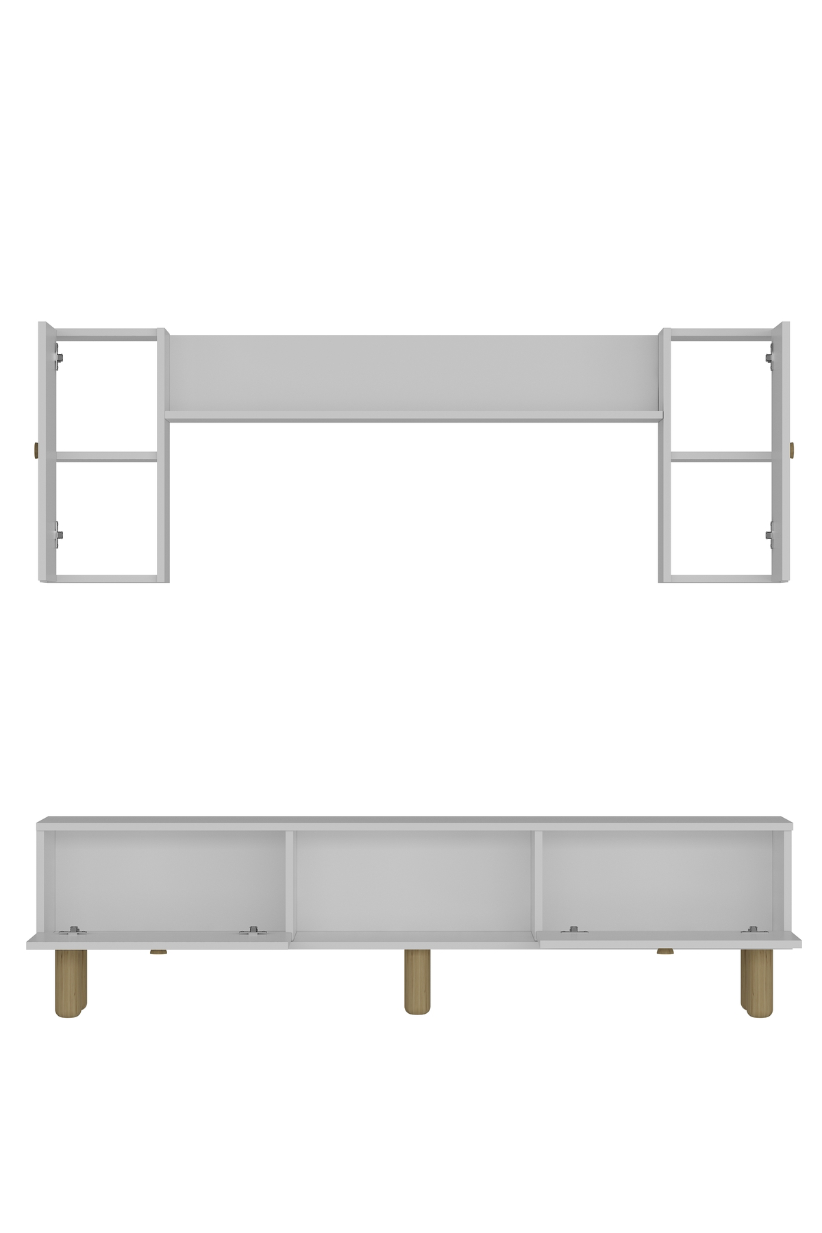 Cantek Dizayn Polenct Bohem Konsol (Kb150), Bohem Tv Ünitesi 2 Li Salon Takimi