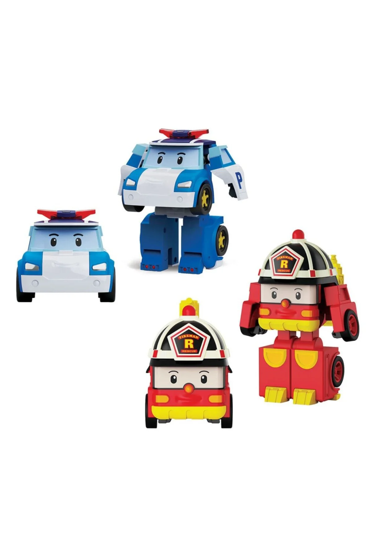 POLI MRT-674 Robocar Poli Mini Transforming Kasabanın Kurtarma Ar