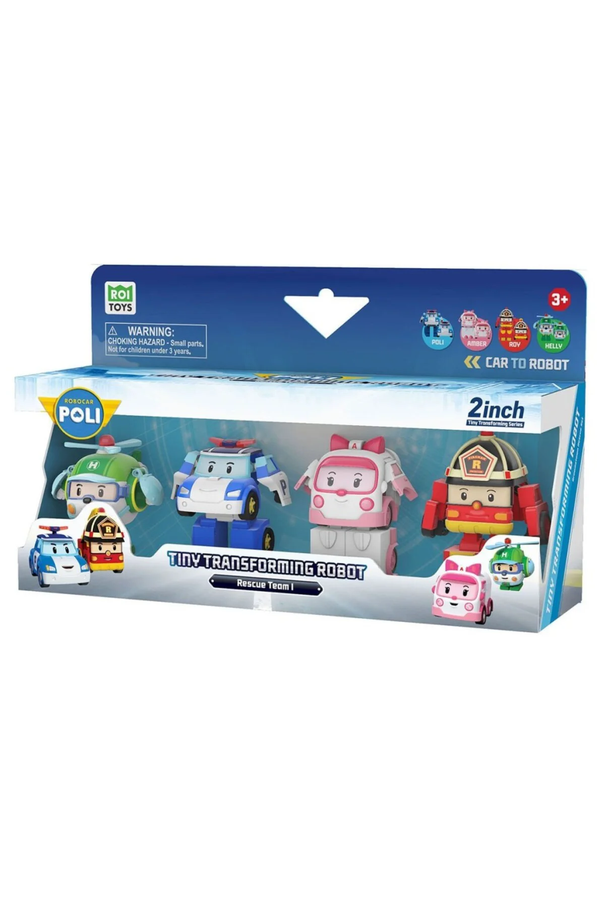 POLI MRT-674 Robocar Poli Mini Transforming Kasabanın Kurtarma Ar