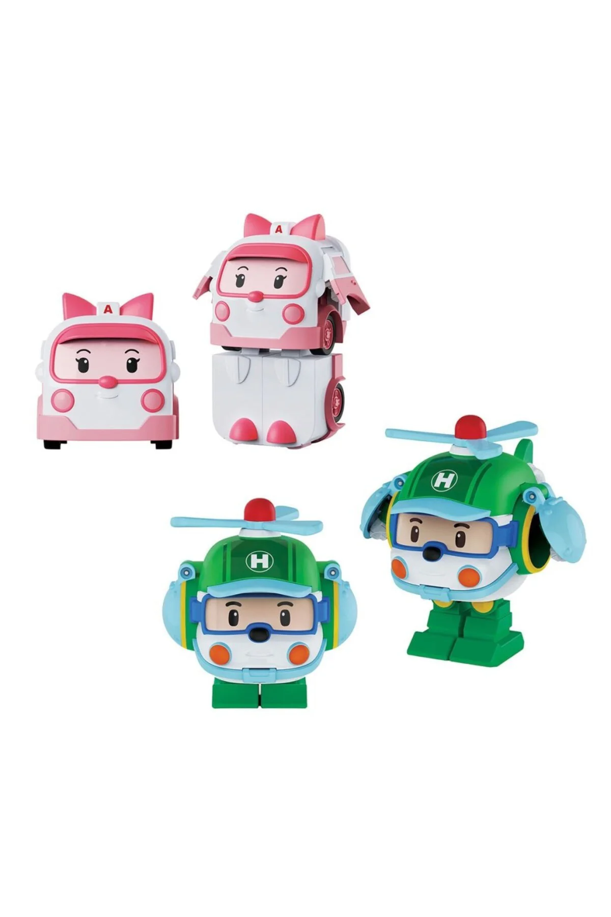POLI MRT-674 Robocar Poli Mini Transforming Kasabanın Kurtarma Ar