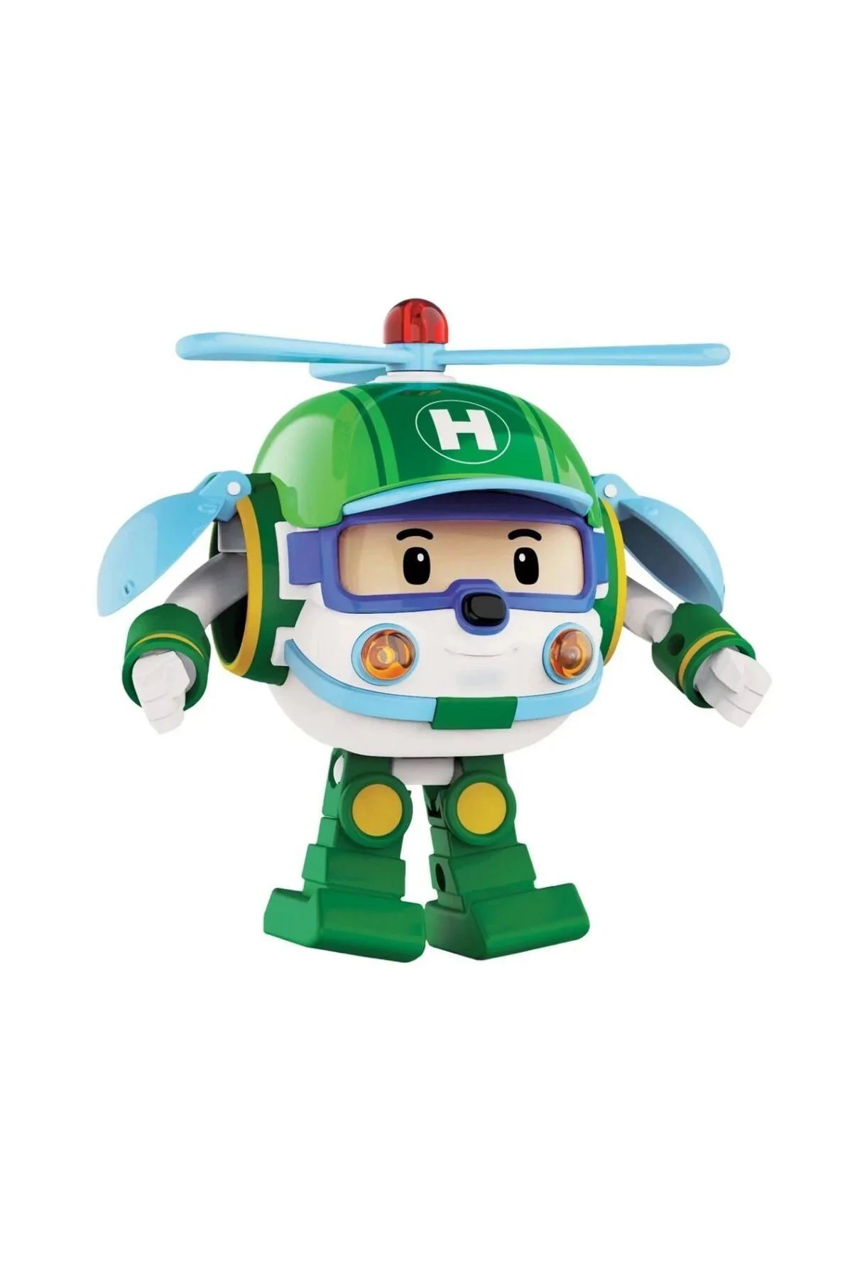 POLI MRT-688 Sesli ve Işıklı Robocar Poli Büyük Transforming Robot Helly -Necotoys