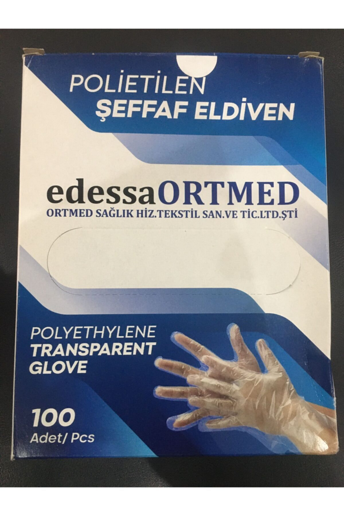 Polietilen Şefaf Eldiven 100 Adet