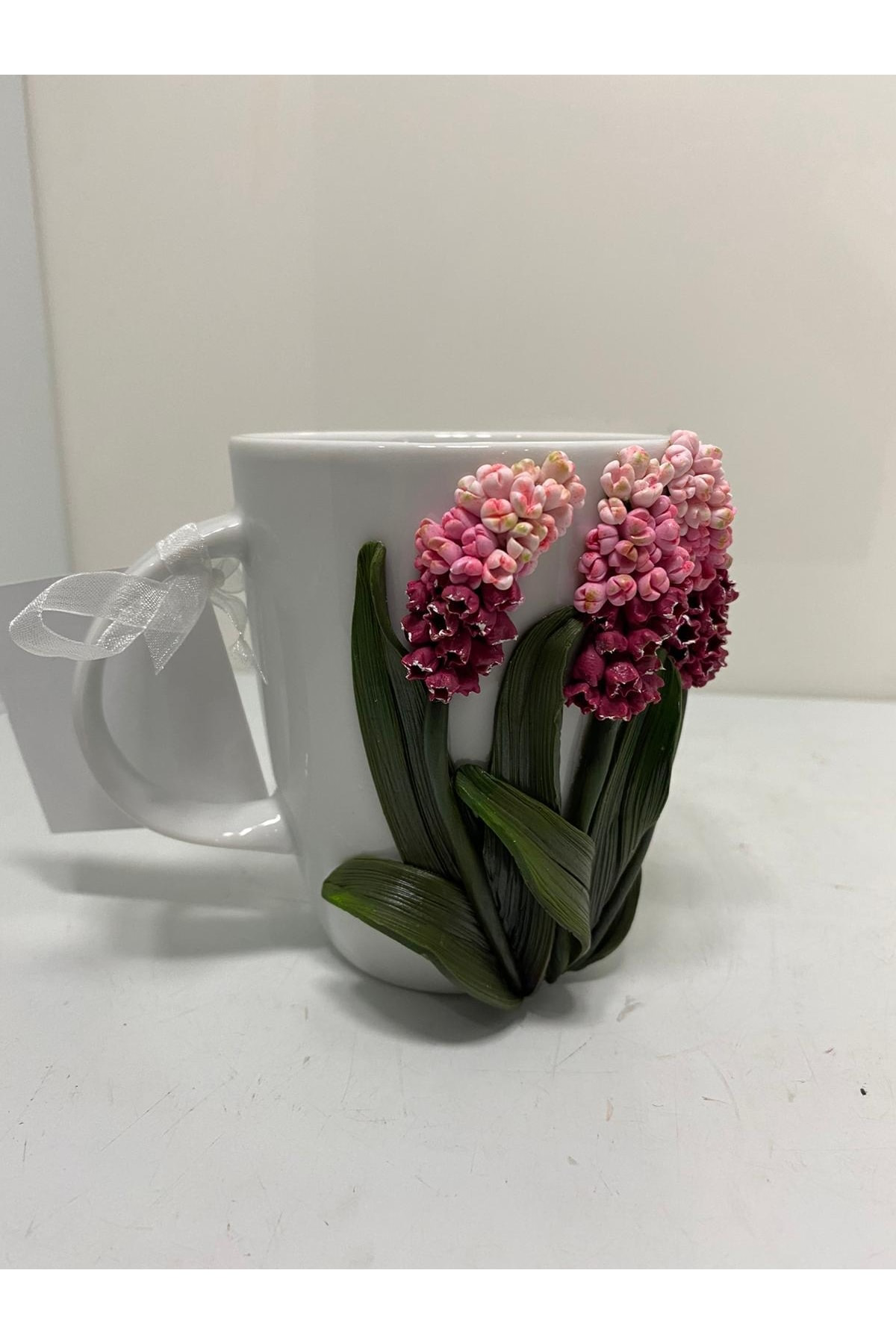 Elif Aksesuar Polimer Kil Sümbül Tasarım Kupa