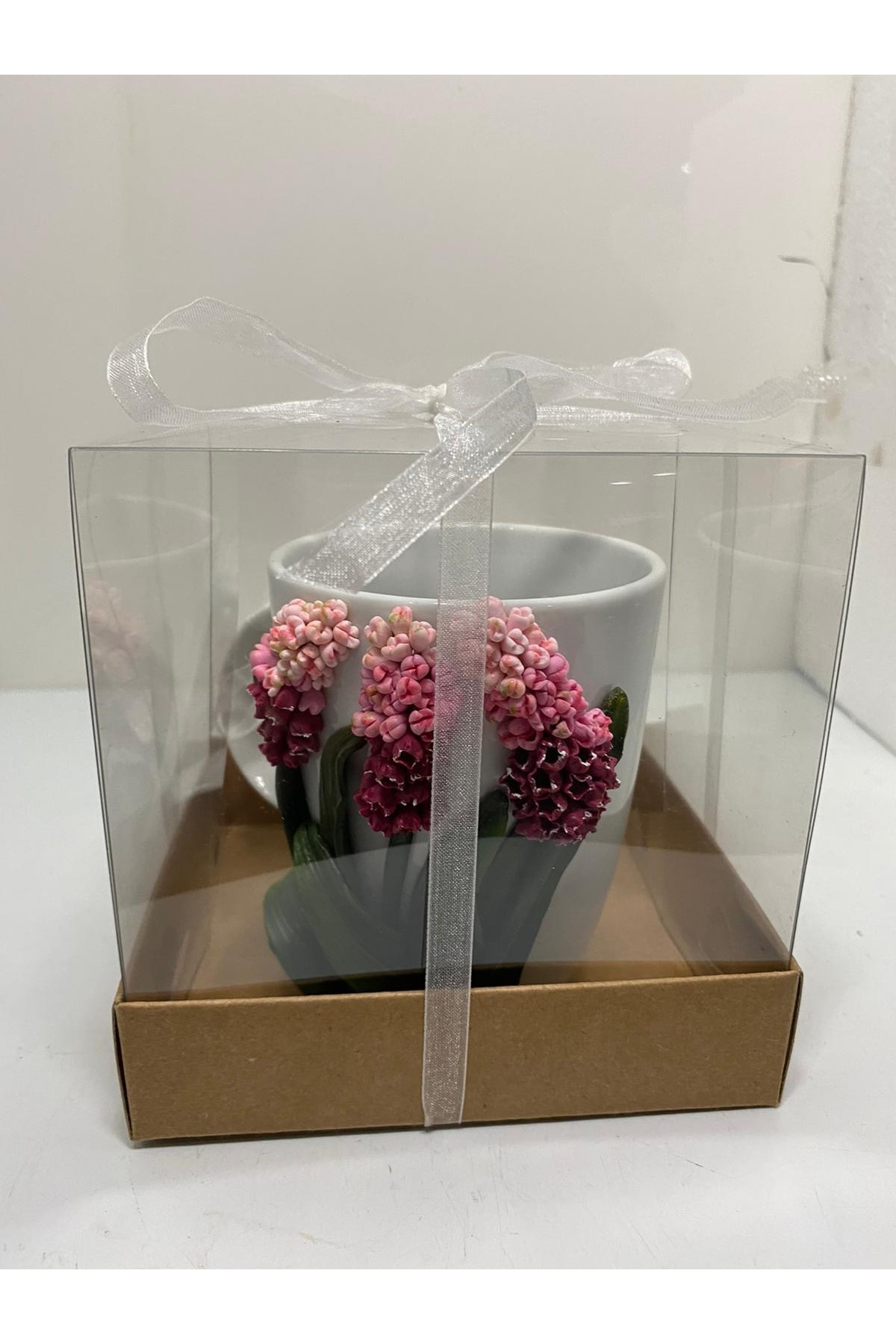 Elif Aksesuar Polimer Kil Sümbül Tasarım Kupa