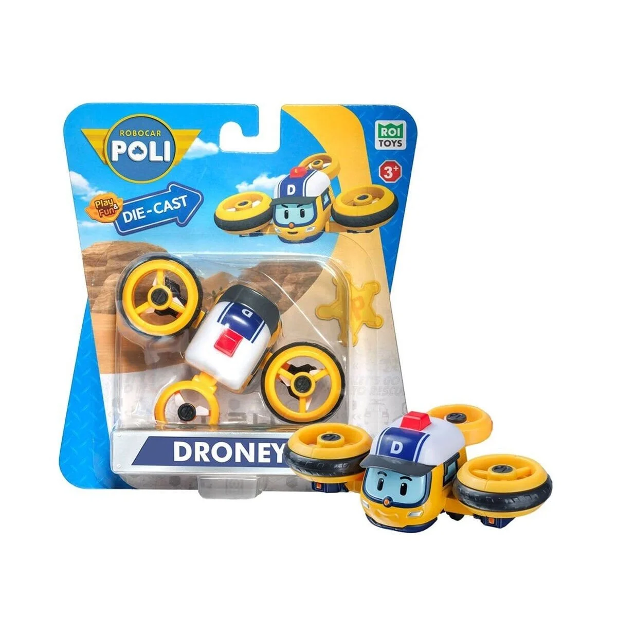 POLI/MRT-617 Eco Lounge Metal Araç Karakter Figürler - Stokta Olan Gönderilir