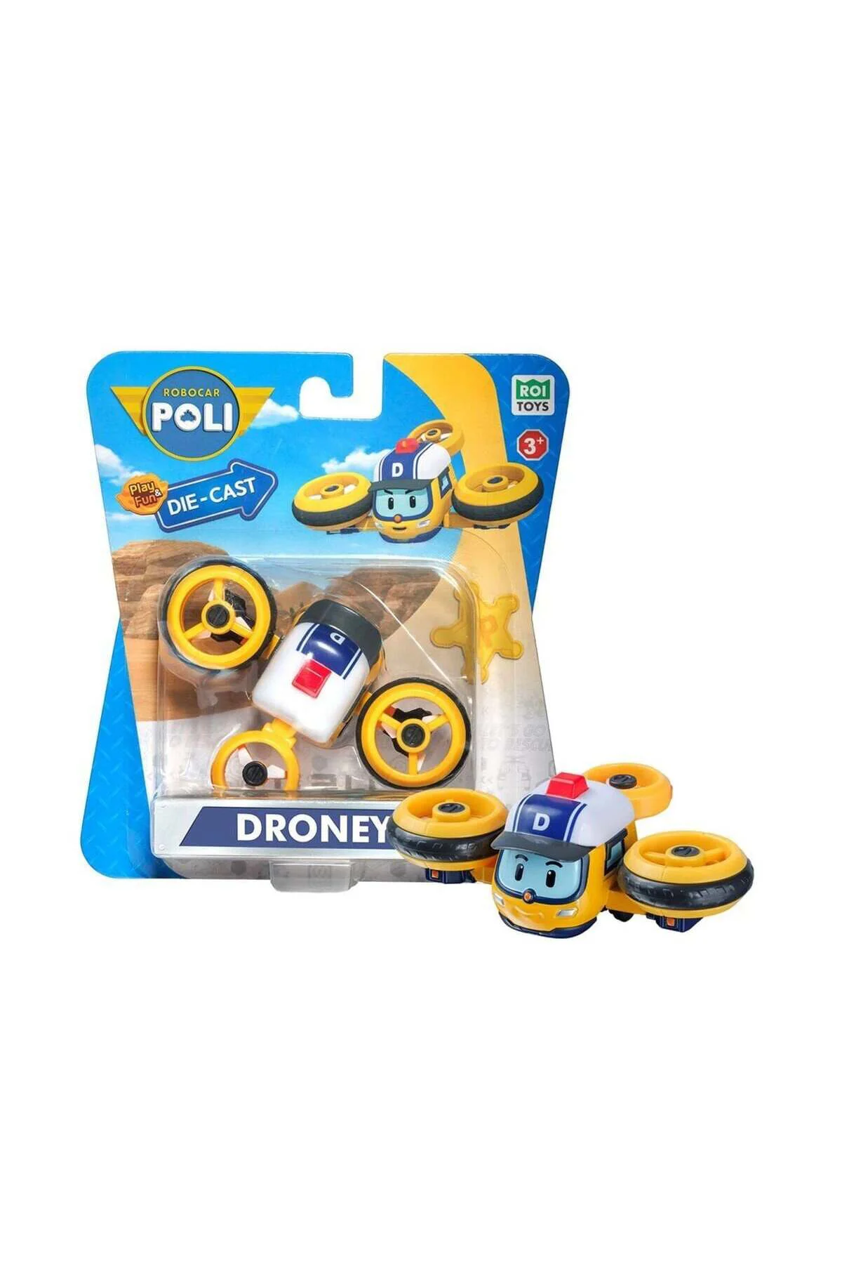POLI/MRT-617 Robocar Poli Metal Araç Karakter Figürler Asorti