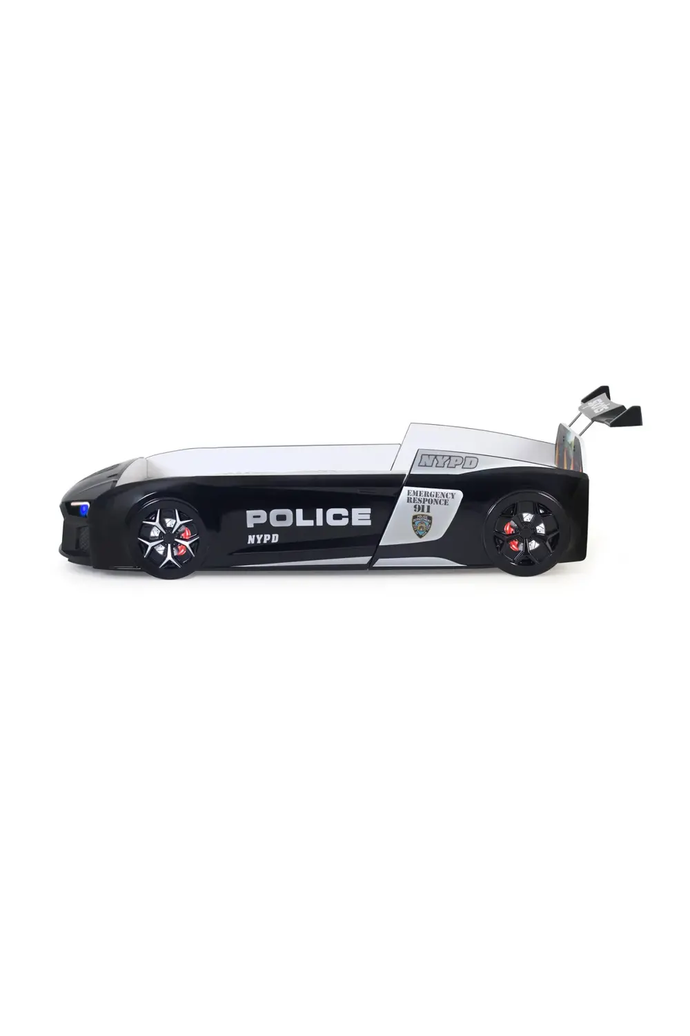Polis Arabalı Yatak V12 Audi Işıklı Full Plastik