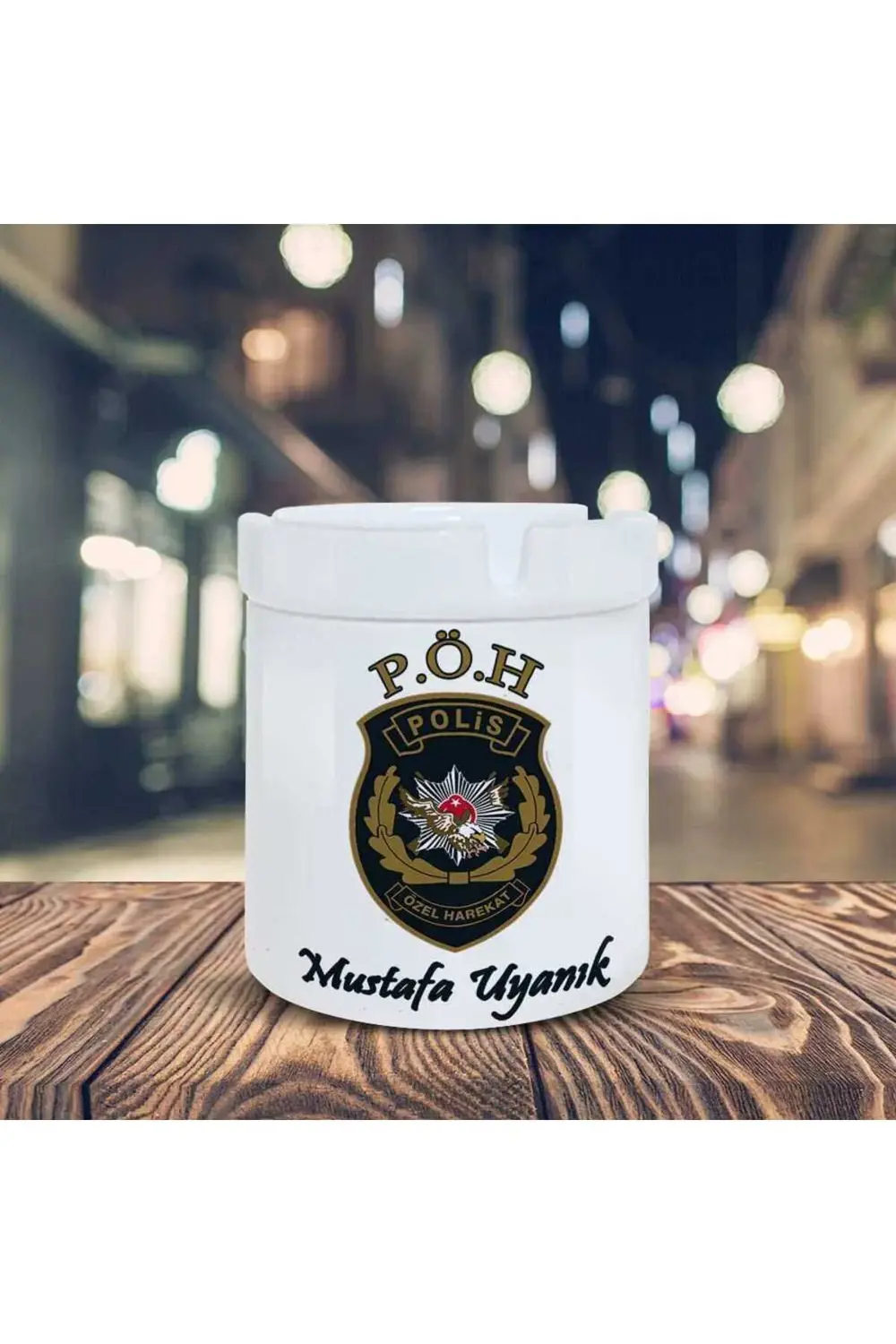 Polis Özel Harekat Kişiye Özel Isim Baskılı Hediyelik Kül Tablası Polis Özel Harekat Kişiye Özel Isim Baskılı Hediyelik Kül Tablası
