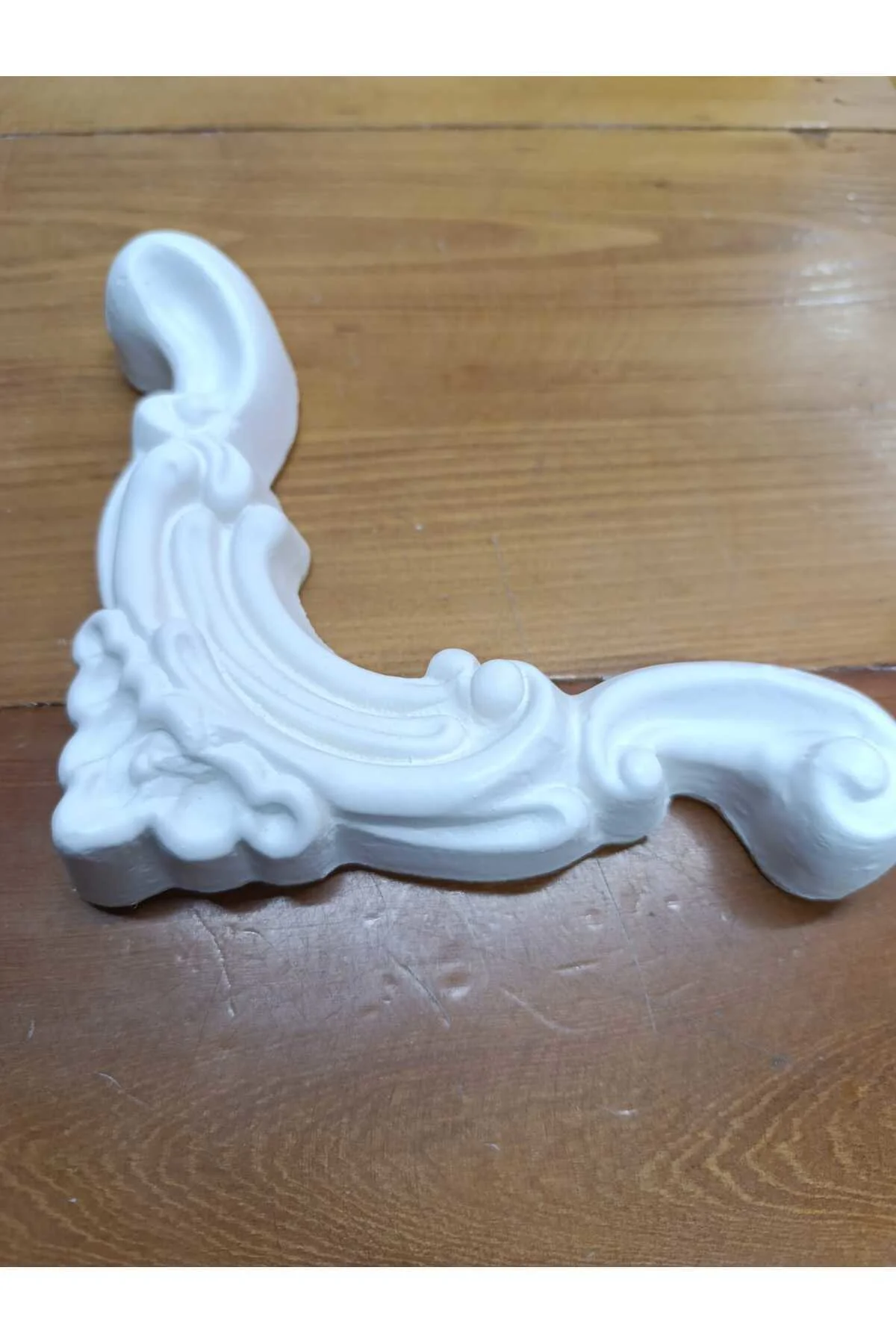 Poliüretan Boyanabilir 4 cm Çıta Geçmeli Köşe Motifi - 18X18 cm -