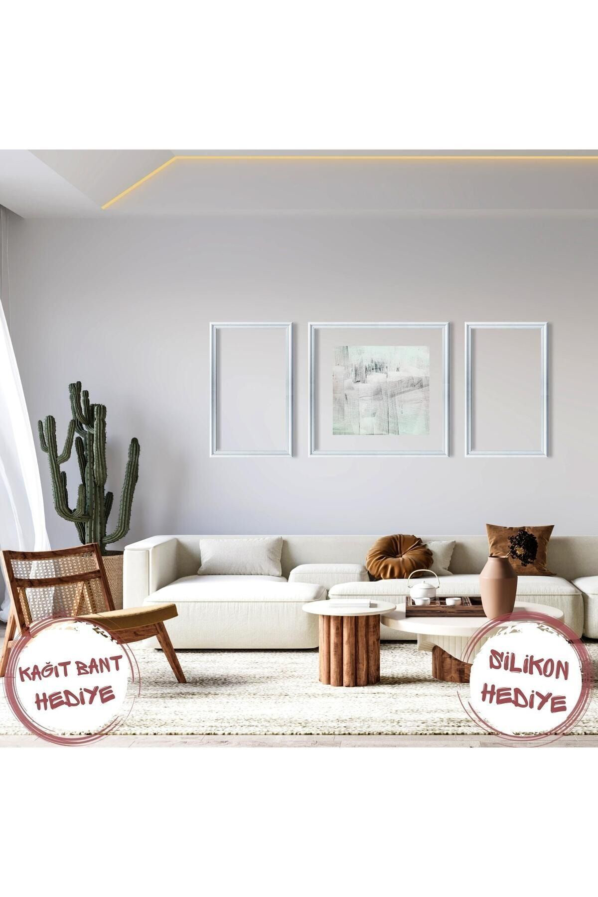 Mismuka Poliüretan Boyanabilir Dekoratif Duvar Çıtası Montaja Hazır Kesil