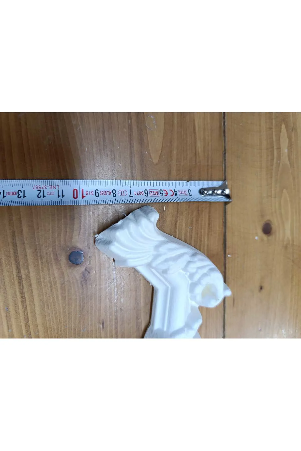 Poliüretan Boyanabilir 2,5cm Çıta Geçmeli Köşe Motifi - 18 cm - 1