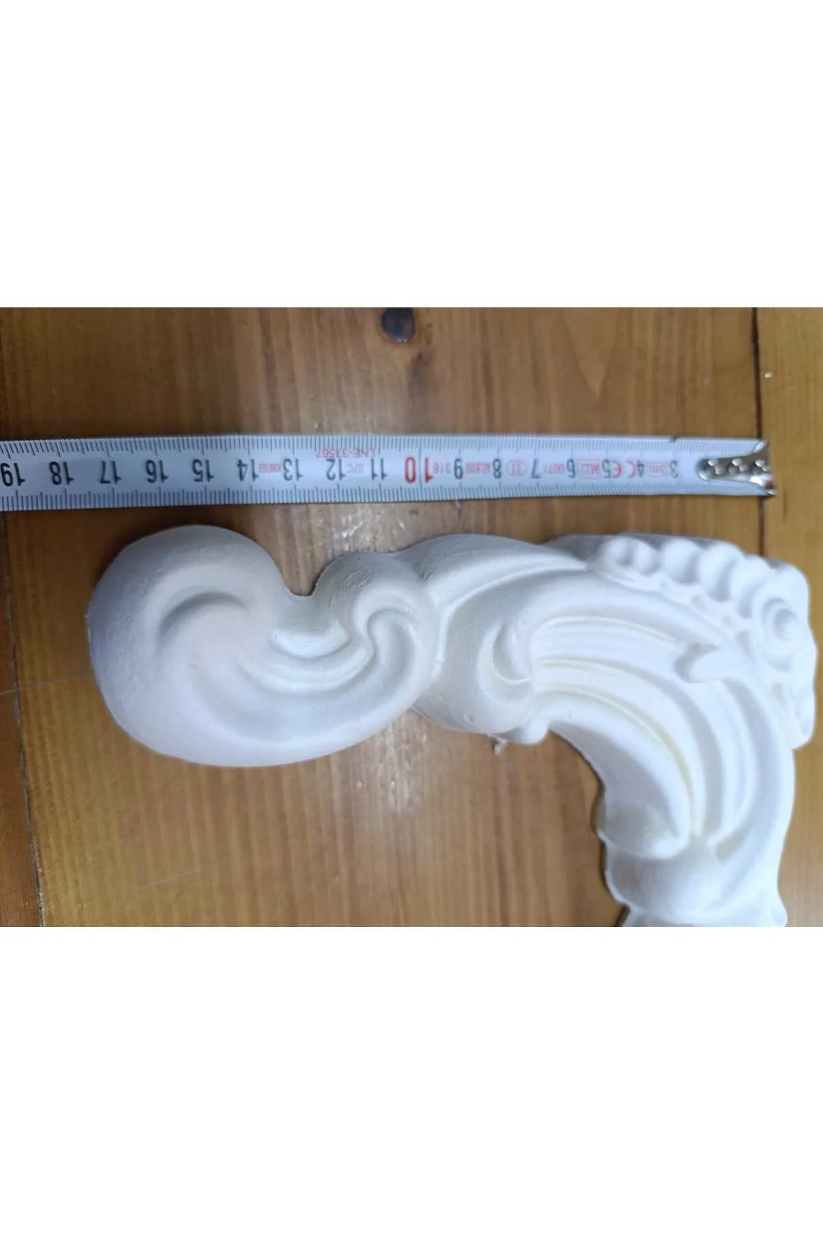 Poliüretan Boyanabilir 4 cm Çıta Geçmeli Köşe Motifi - 18X18 cm -